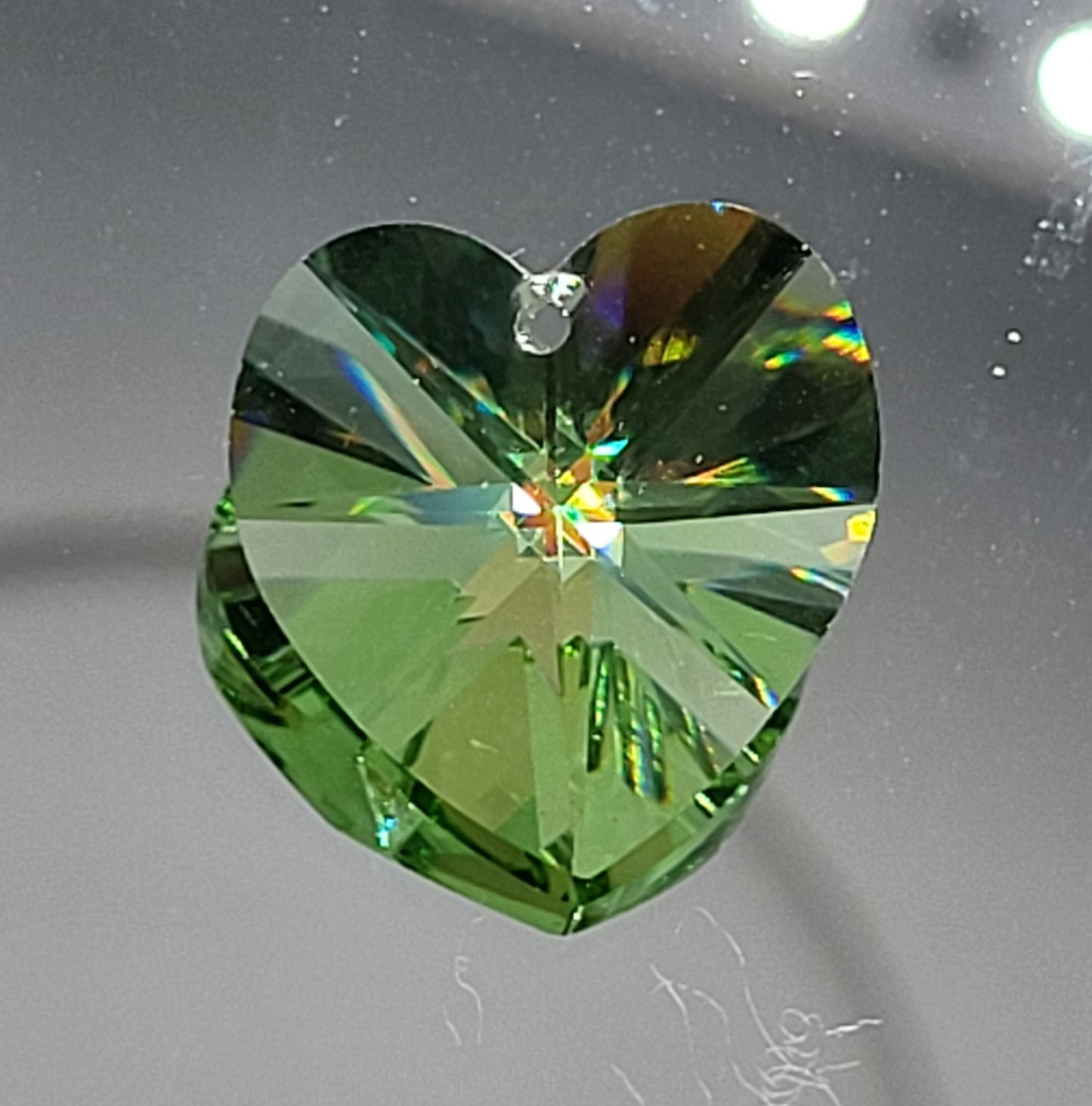 #6228 - Swarovski Crystal 18mm Heart Pendant
