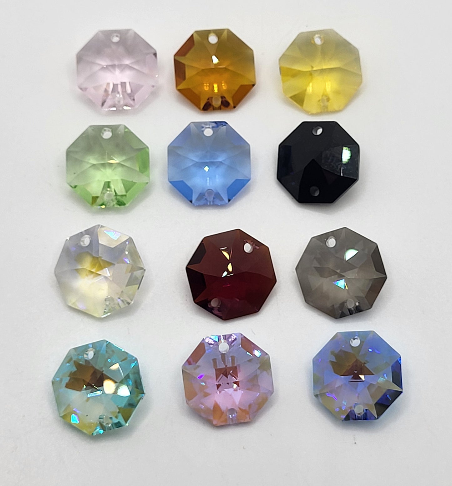 #8116 - Swarovski Crystal 2 Hole Octagons
