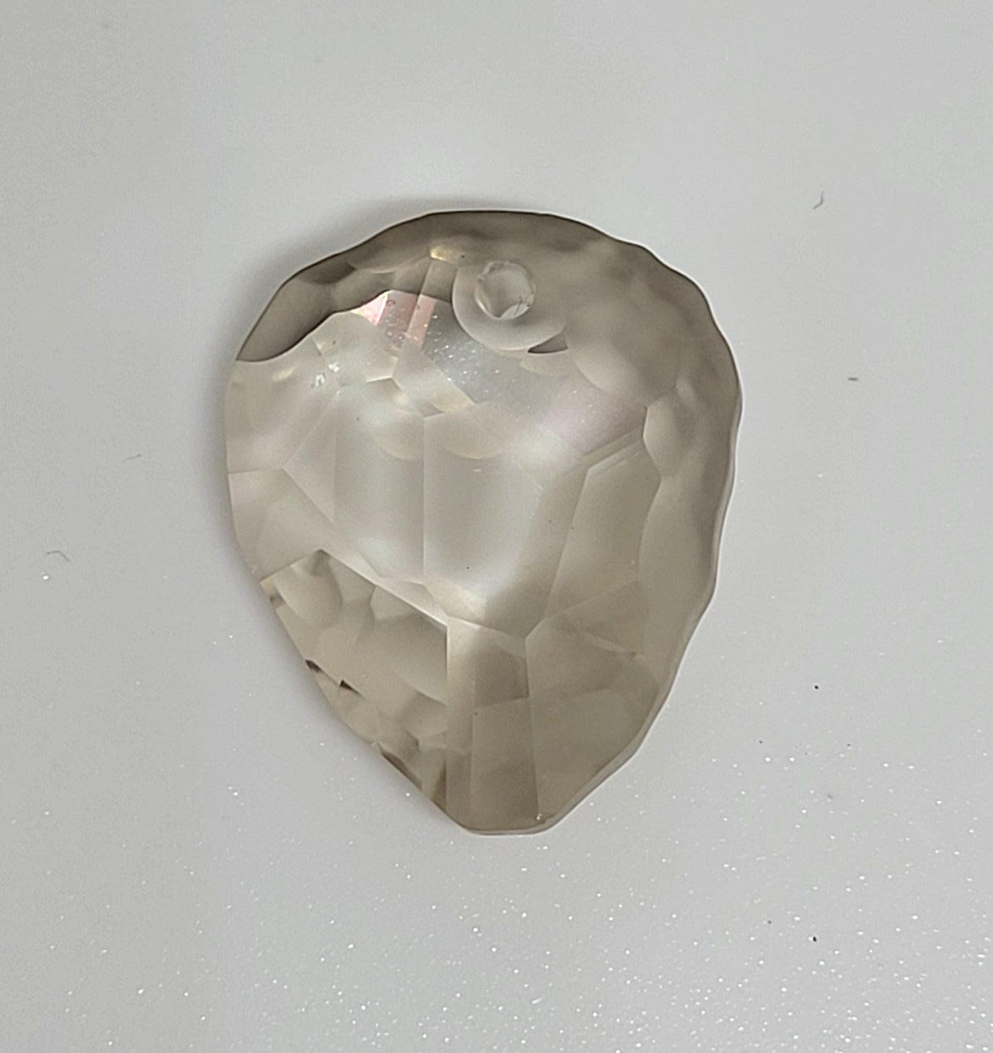 #6190 - Swarovski Crystal Silver Shade 23mm Rock Pendant; LAST ONE