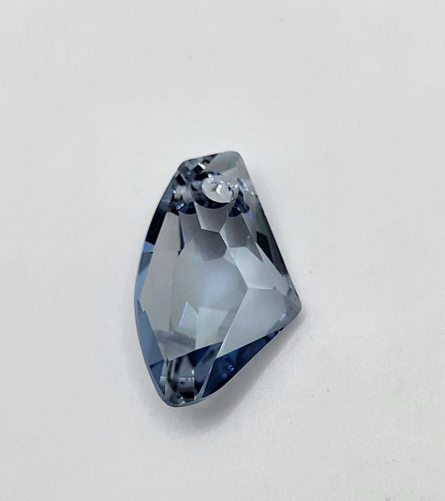 #6656 - Swarovski Crystal Blue Shade 19mm Galactic Vertical Pendant; LAST ONE