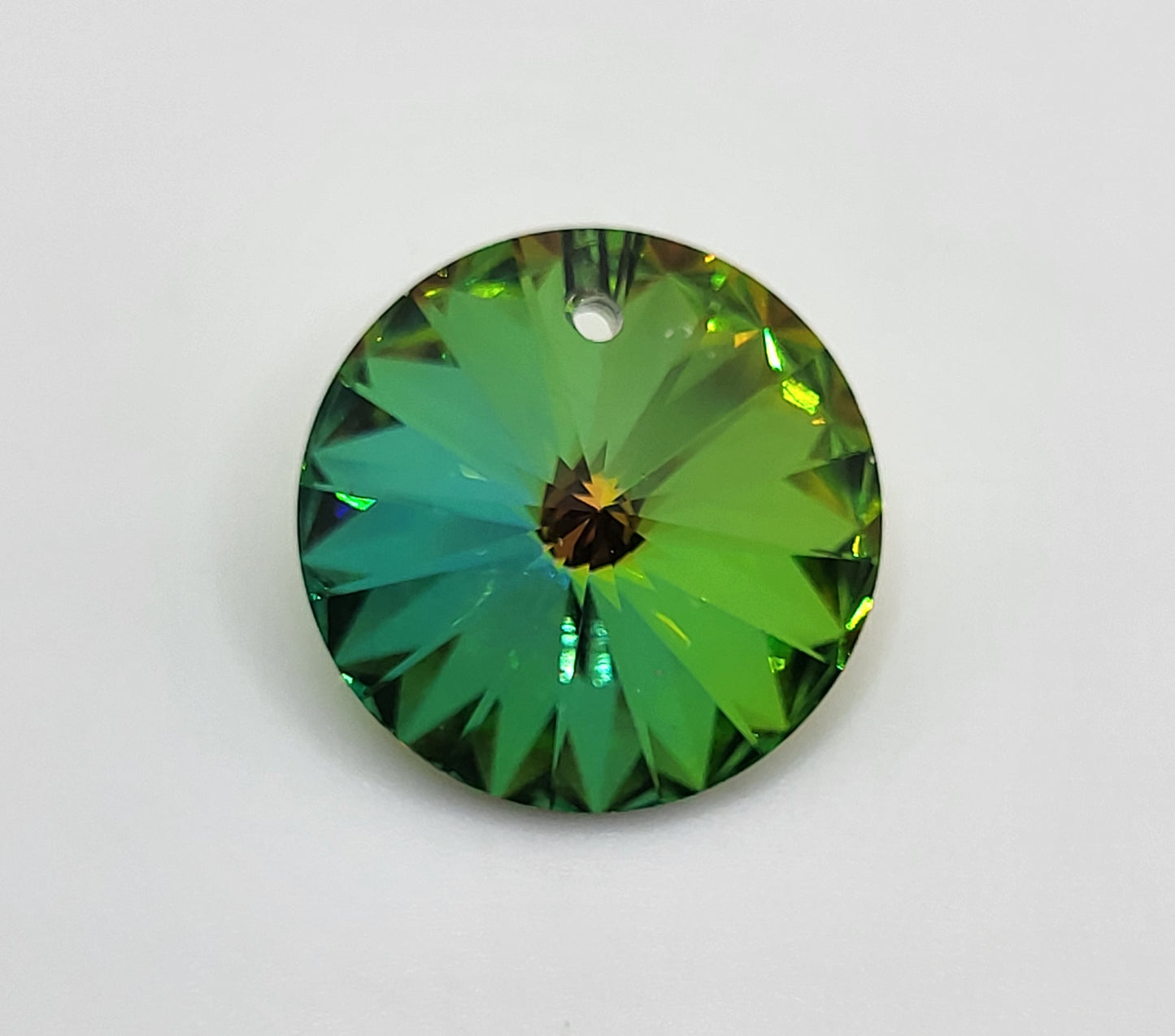 #6204 - Swarovski Crystal Vitrail Medium 18mm Rivoli Pendant; LAST ONE