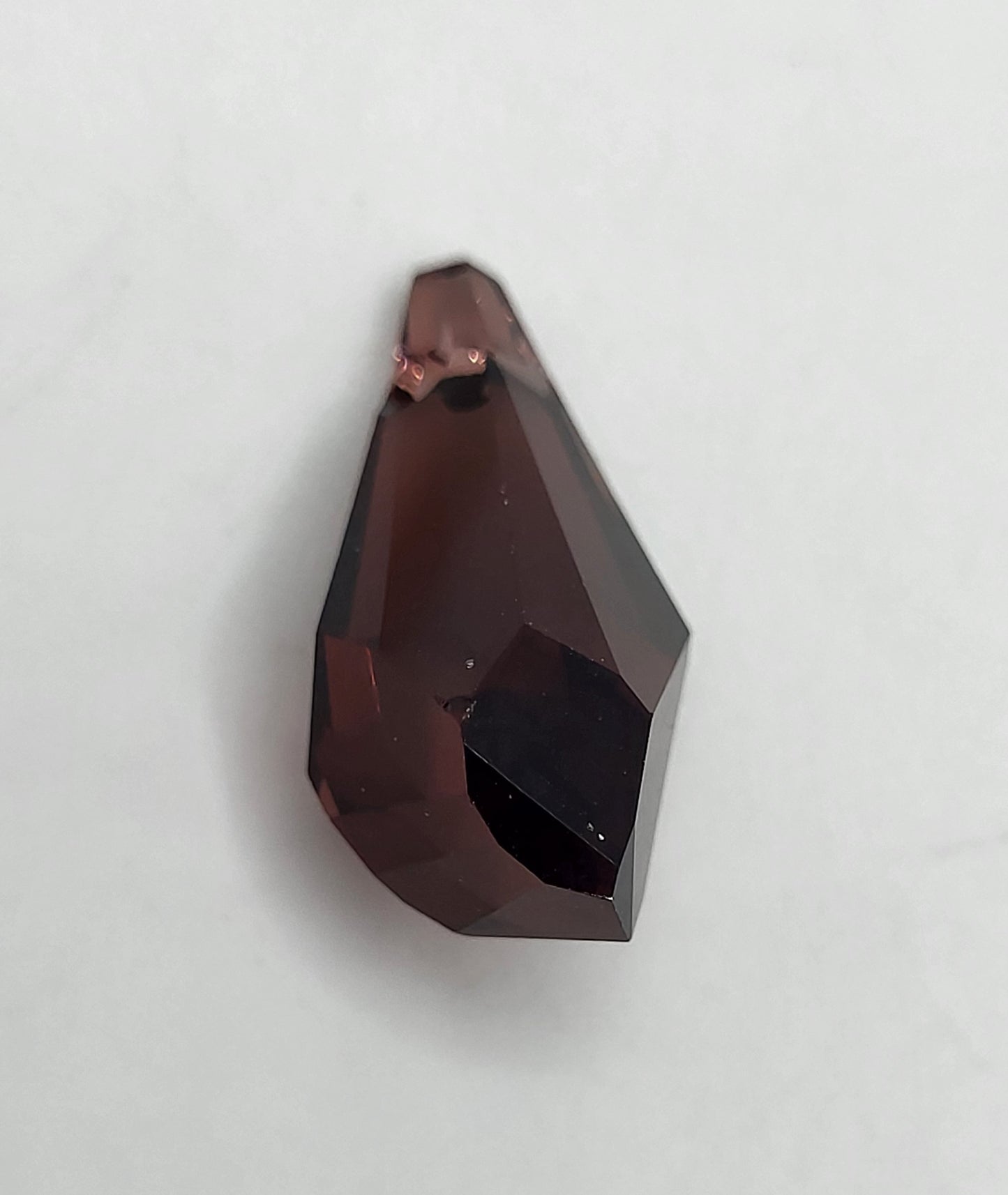#6015 - Swarovski Crystal Burgundy 21x10mm Polygon Pendant; LAST ONE