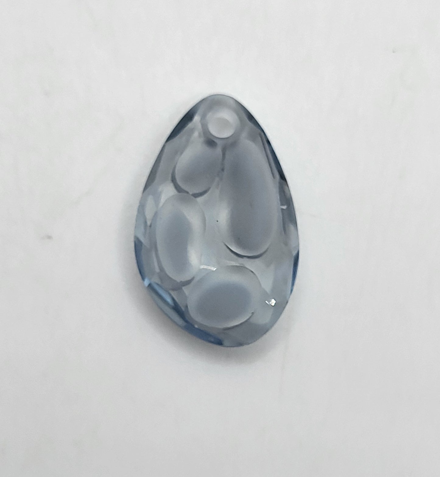 #6730 - Swarovski Crystal Blue Shade 18mm Radiolarian Pendant; LAST ONE