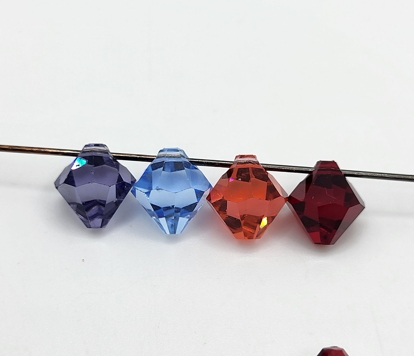 CLEARANCE MIX! 24pc Swarovski Crystal 8mm Bicone 6301 Pendant