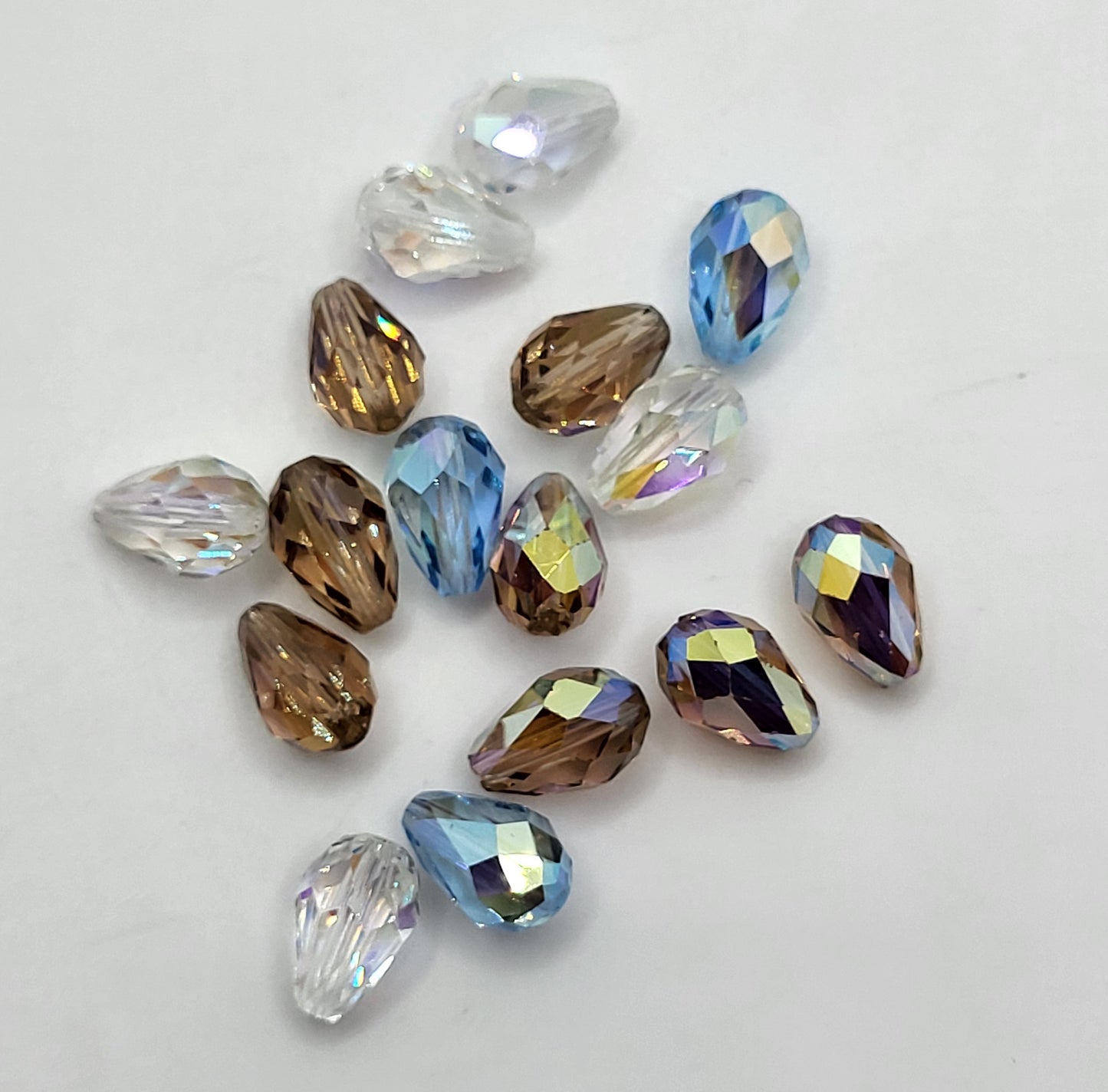 CLEARANCE MIX! 16pc Swarovski Crystal 9x6mm Teardrop 5500 Beads