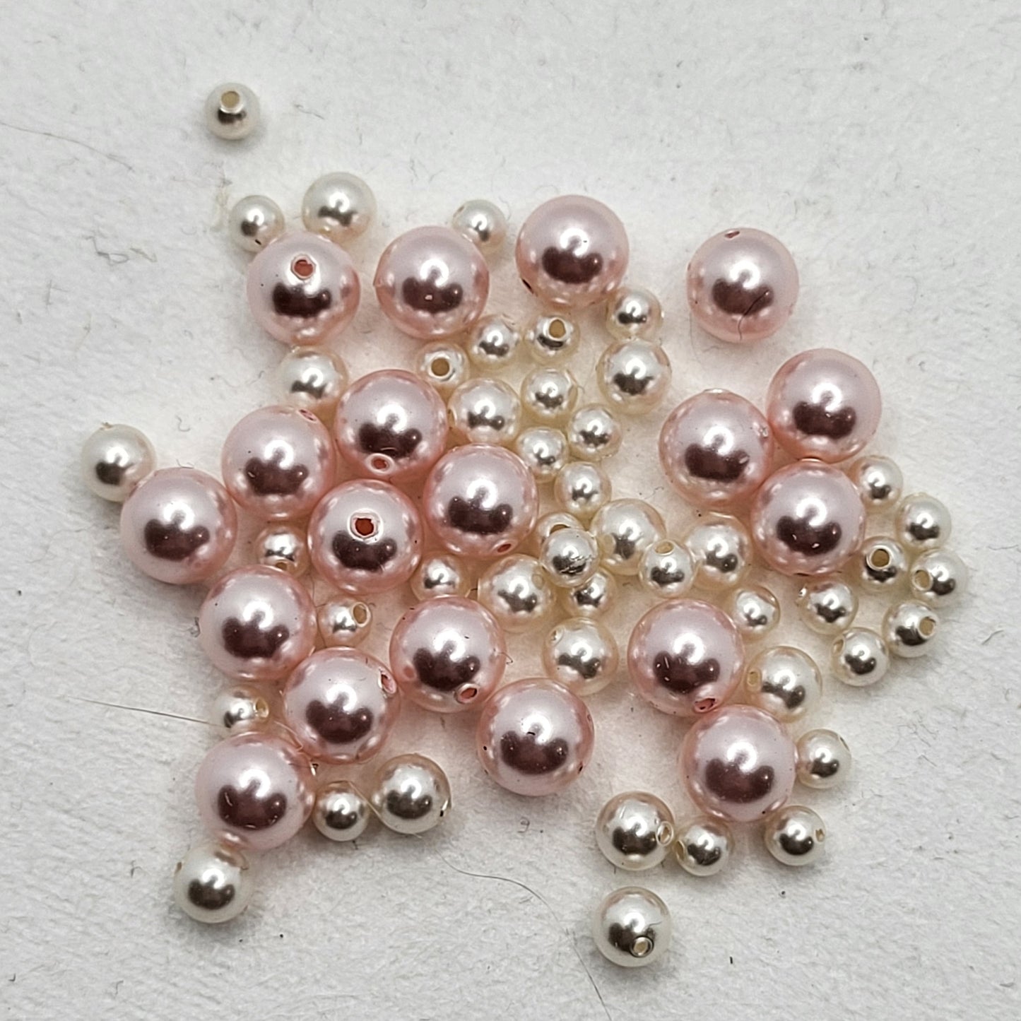 CLEARANCE MIX! 63pc Swarovski Crystal 3-6mm Pearl 5810 Beads
