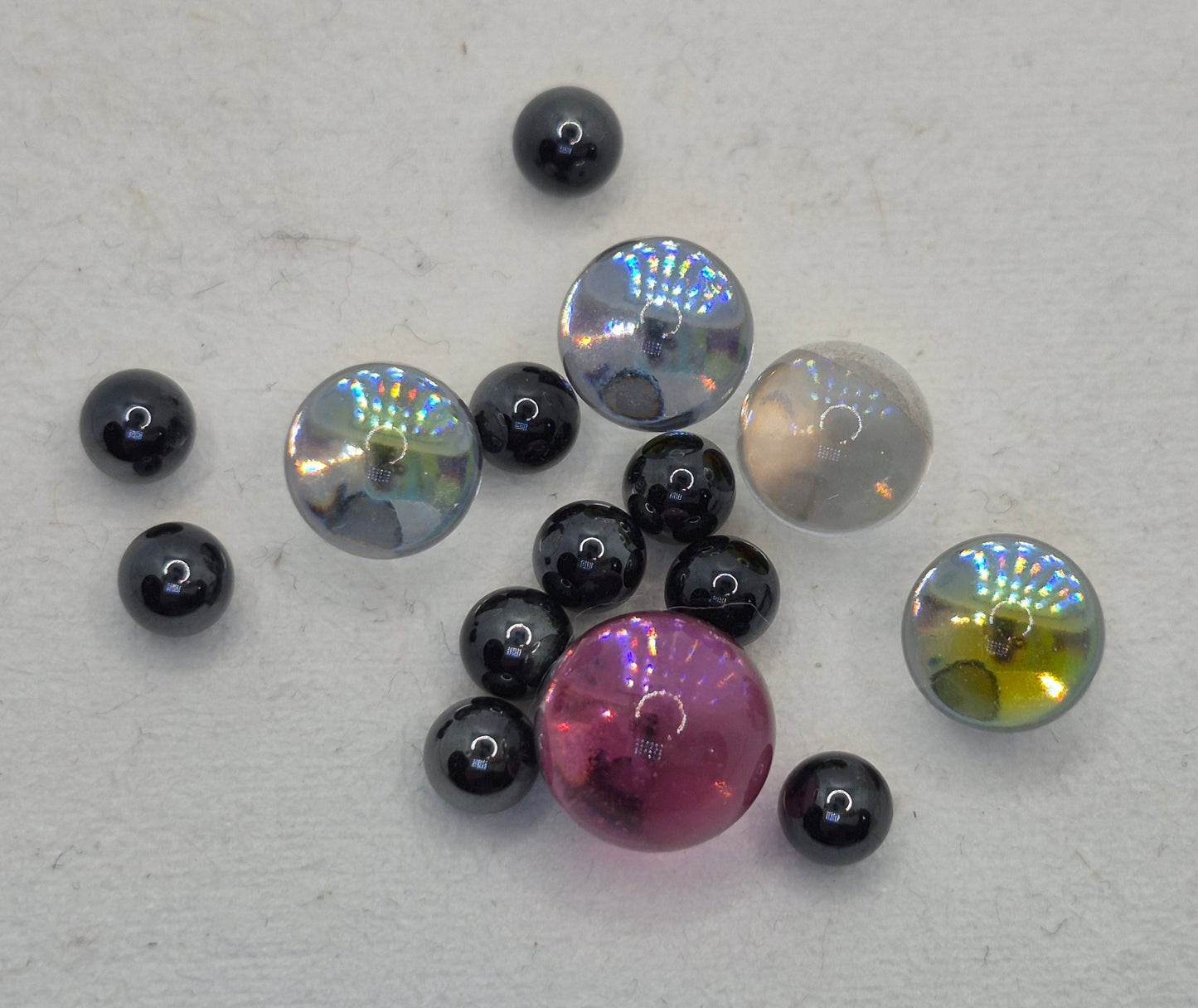 CLEARANCE MIX! 15pc Swarovski Crystal Ballotini 4890 Stones; 6-10mm