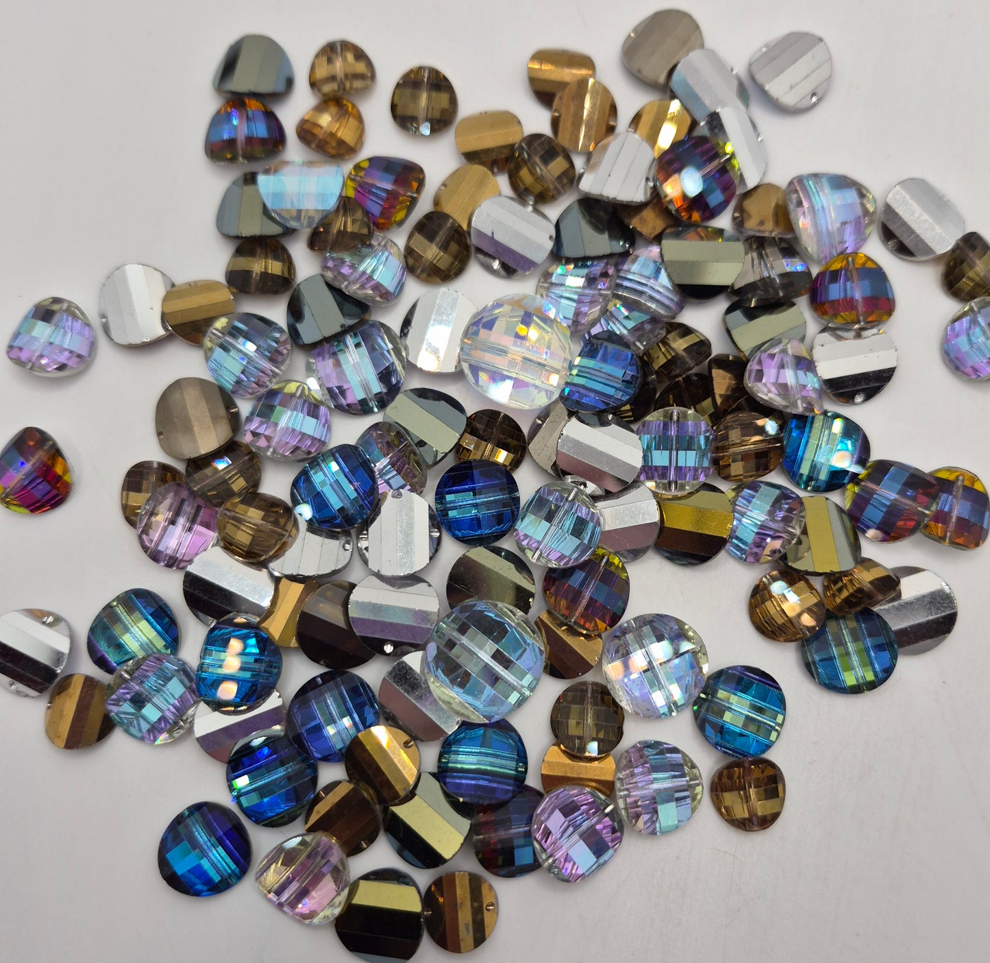 CLEARANCE MIX! 20pc Swarovski Crystal Pagoda Beads; Mixed Colors & Sizes