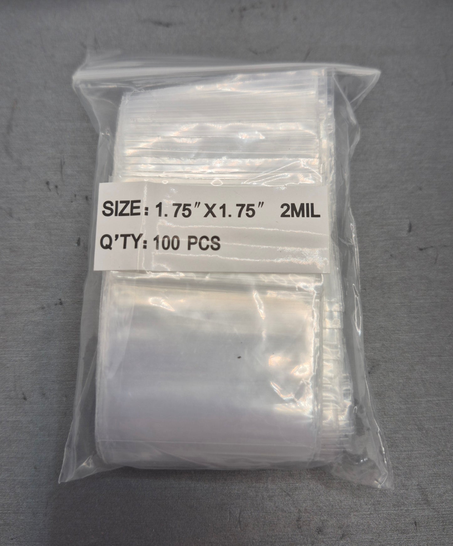 Ziplock Bags! 1.75"x1.75" 100pc or 600pc; Same as I Use!