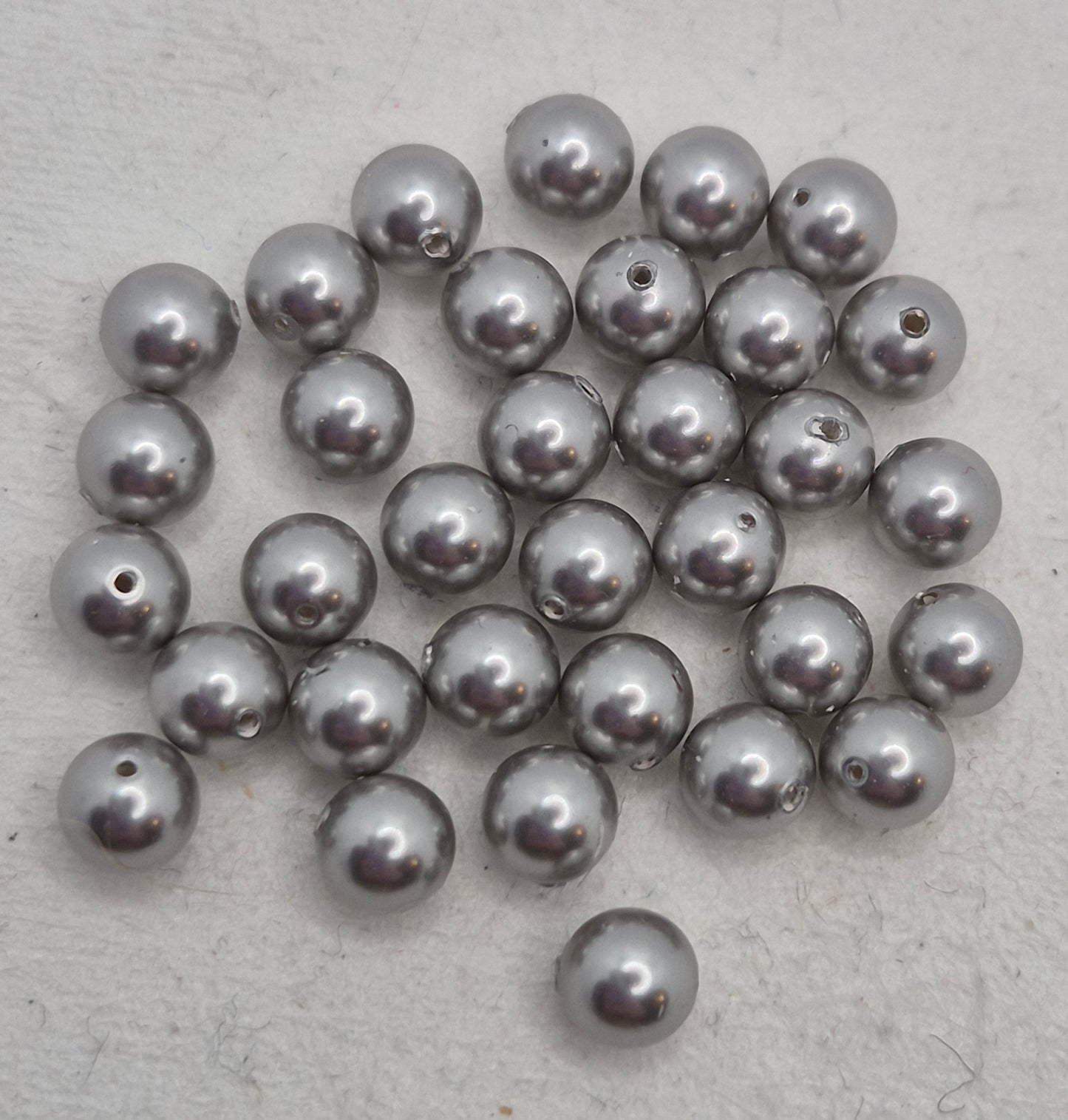 #5810 - Swarovski Crystal 8mm Round Pearl Beads; 10pc per pack
