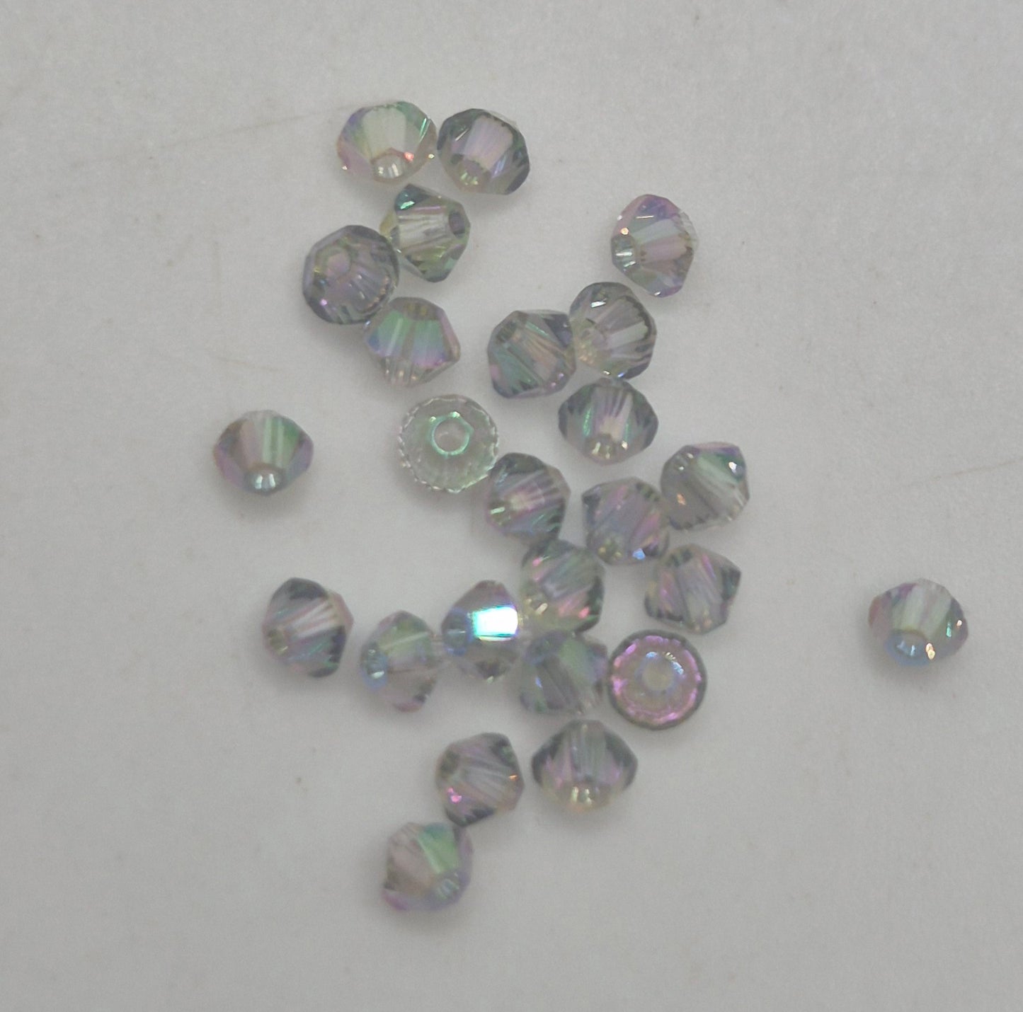 #5328 - 25pc Swarovski Crystal Paradise Shine 3mm Bicone Beads; LAST ONE
