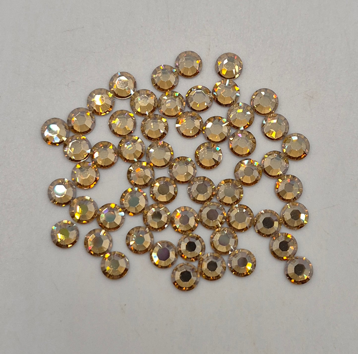 #2028 - Swarovski Crystal Golden Shadow ss20/ 5mm Flatback Hotfix Rhinestones; 50pc per pack