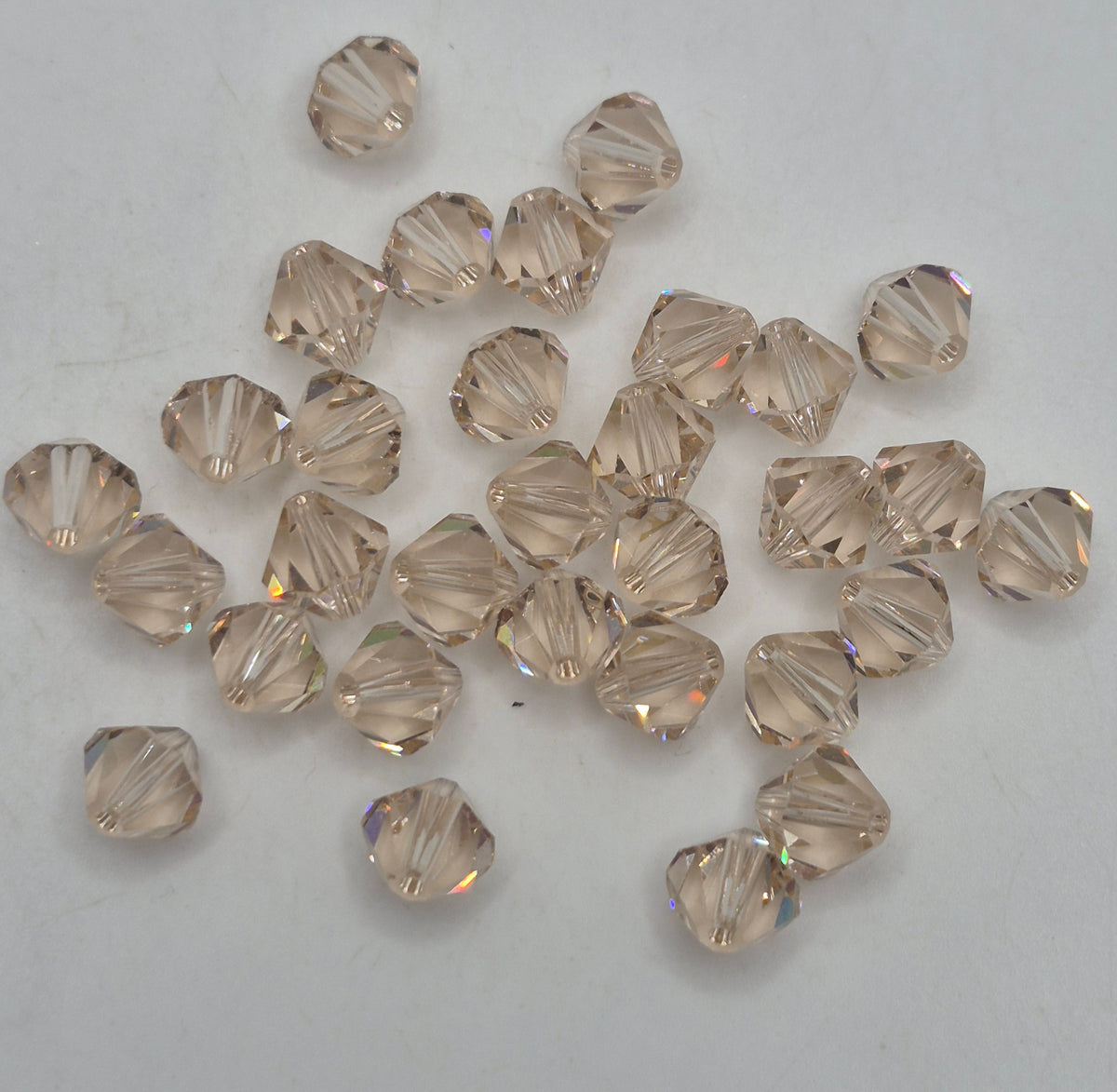 #5328 - Swarovski Crystal 8mm Bicone Beads; Classic Colors; 12pc per pack