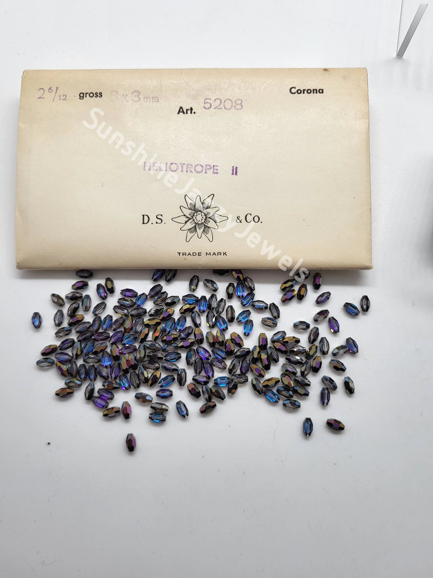 #5208 - Factory Pack Swarovski Crystal Small Oval Beads; Multiple Colors