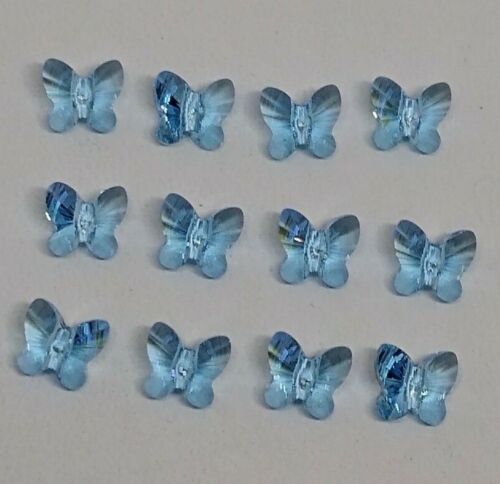 #5754 - Swarovski Crystal 6mm Butterfly Beads