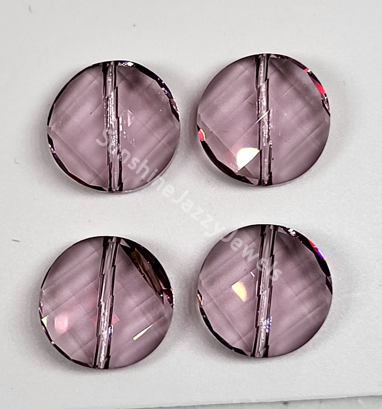 #5621 - Swarovski Crystal 14mm Twist Beads; 4pc per pack