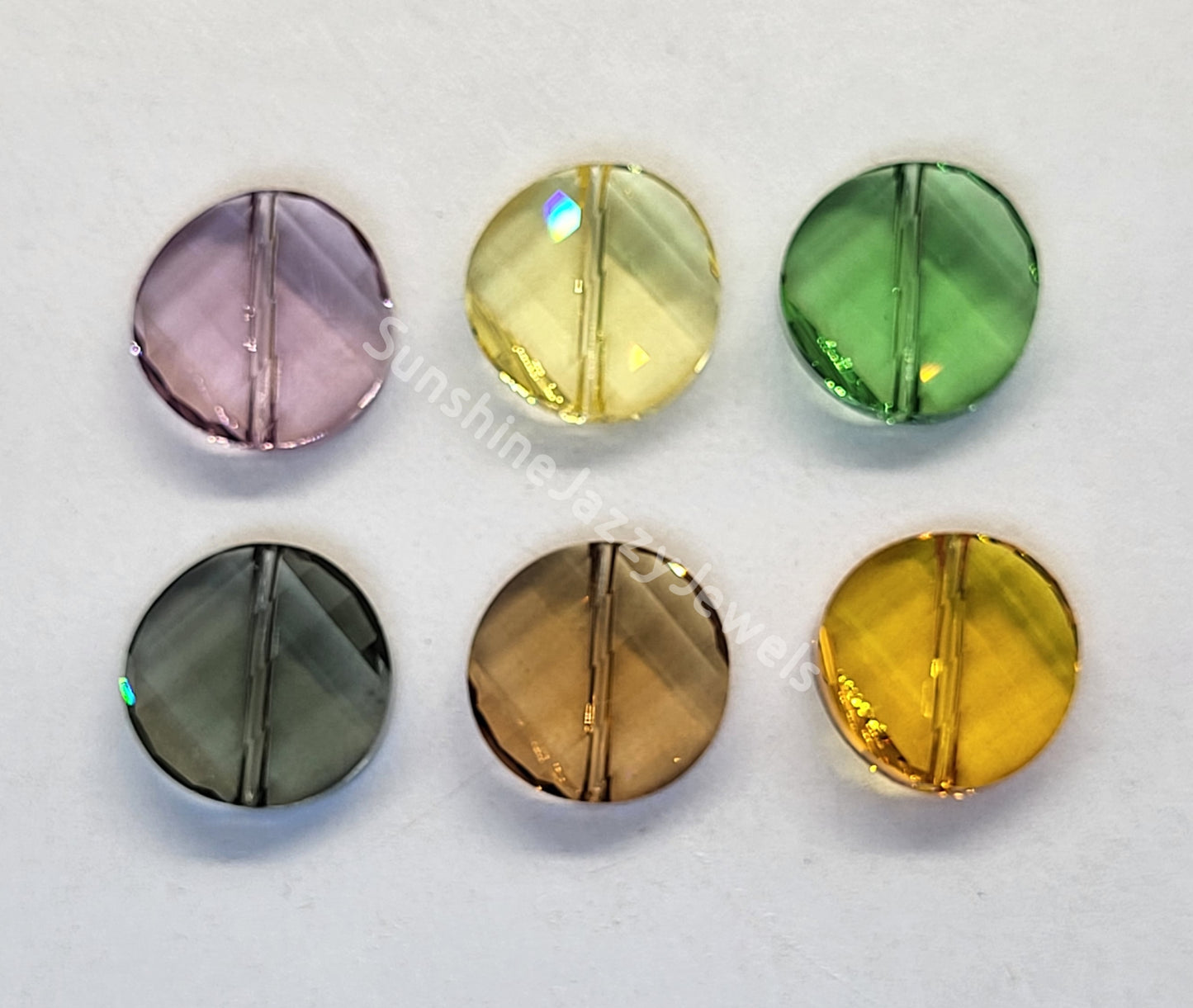 #5621 - Swarovski Crystal 14mm Twist Beads; 4pc per pack
