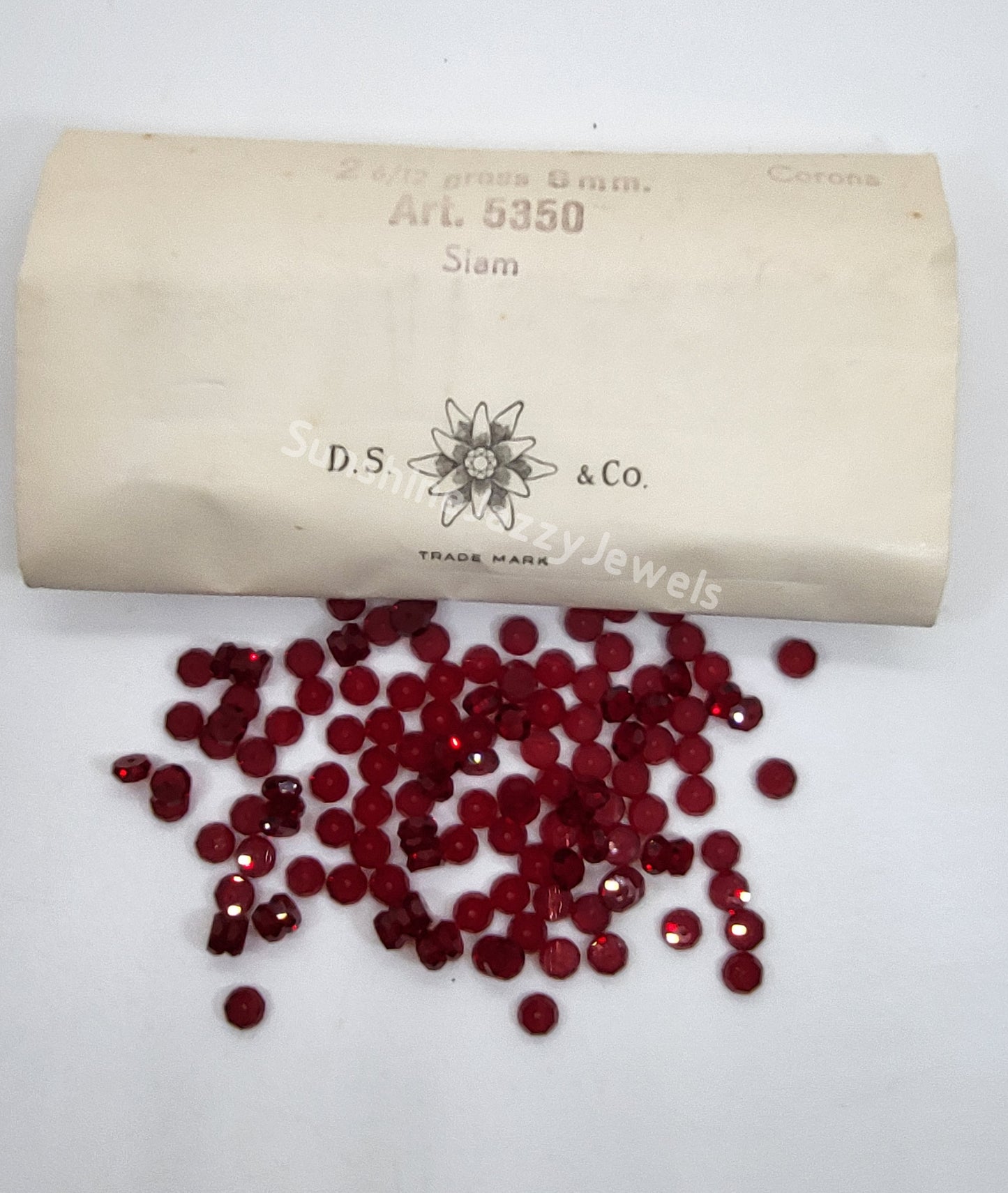 #5350 - Factory Pack Swarovski Crystal 6mm Spacer 5350 Beads; 6 Colors