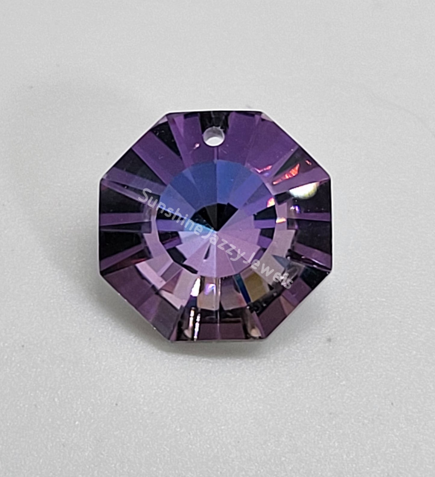 #6208 - Swarovski Crystal Sunburst Octagon Pendant; Multiple Colors & Sizes