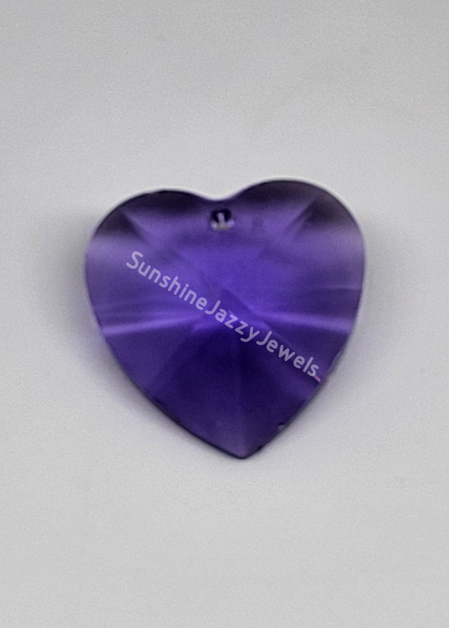 #8781 - Swarovski Crystal 20mm Heart Pendant; Strass