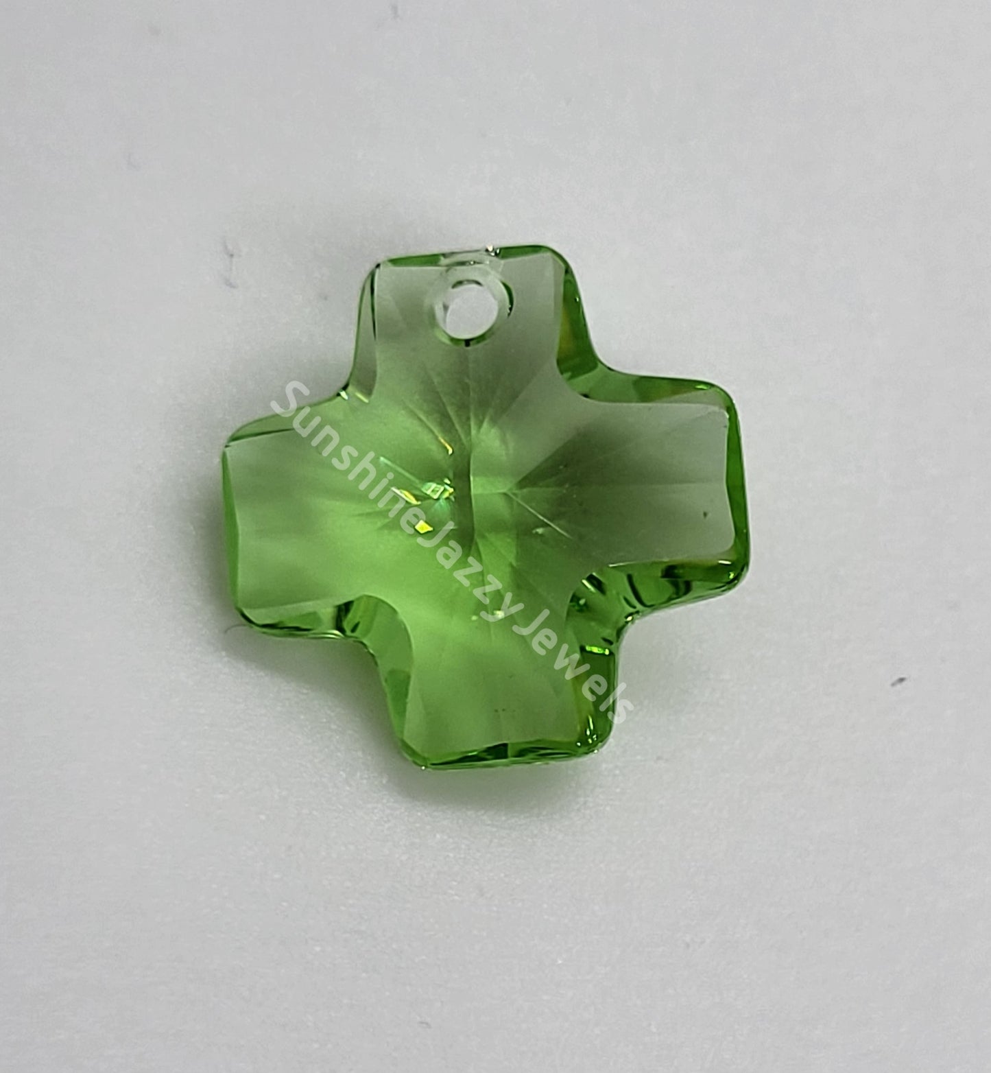#6866 - Swarovski Crystal 20mm Chunky Cross Pendant