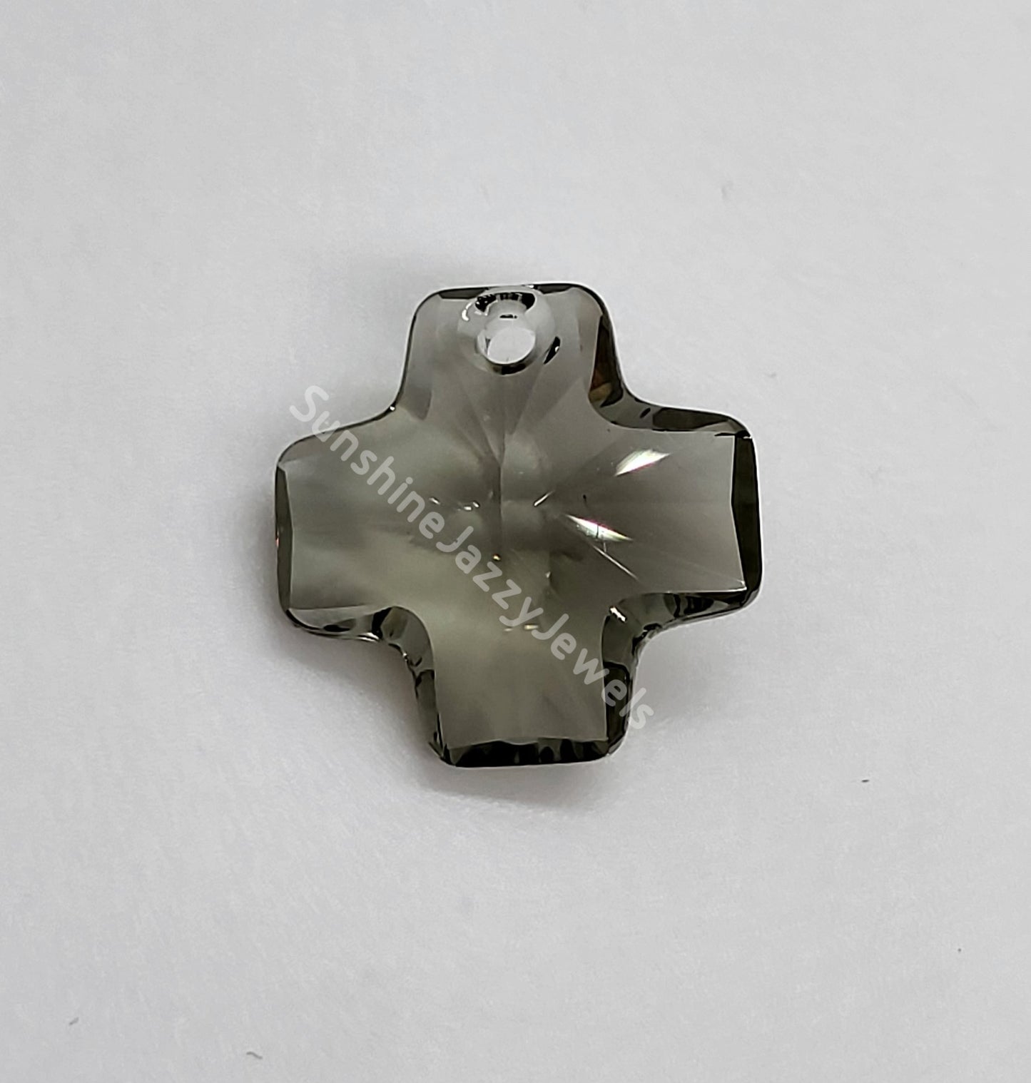 #6866 - Swarovski Crystal 20mm Chunky Cross Pendant