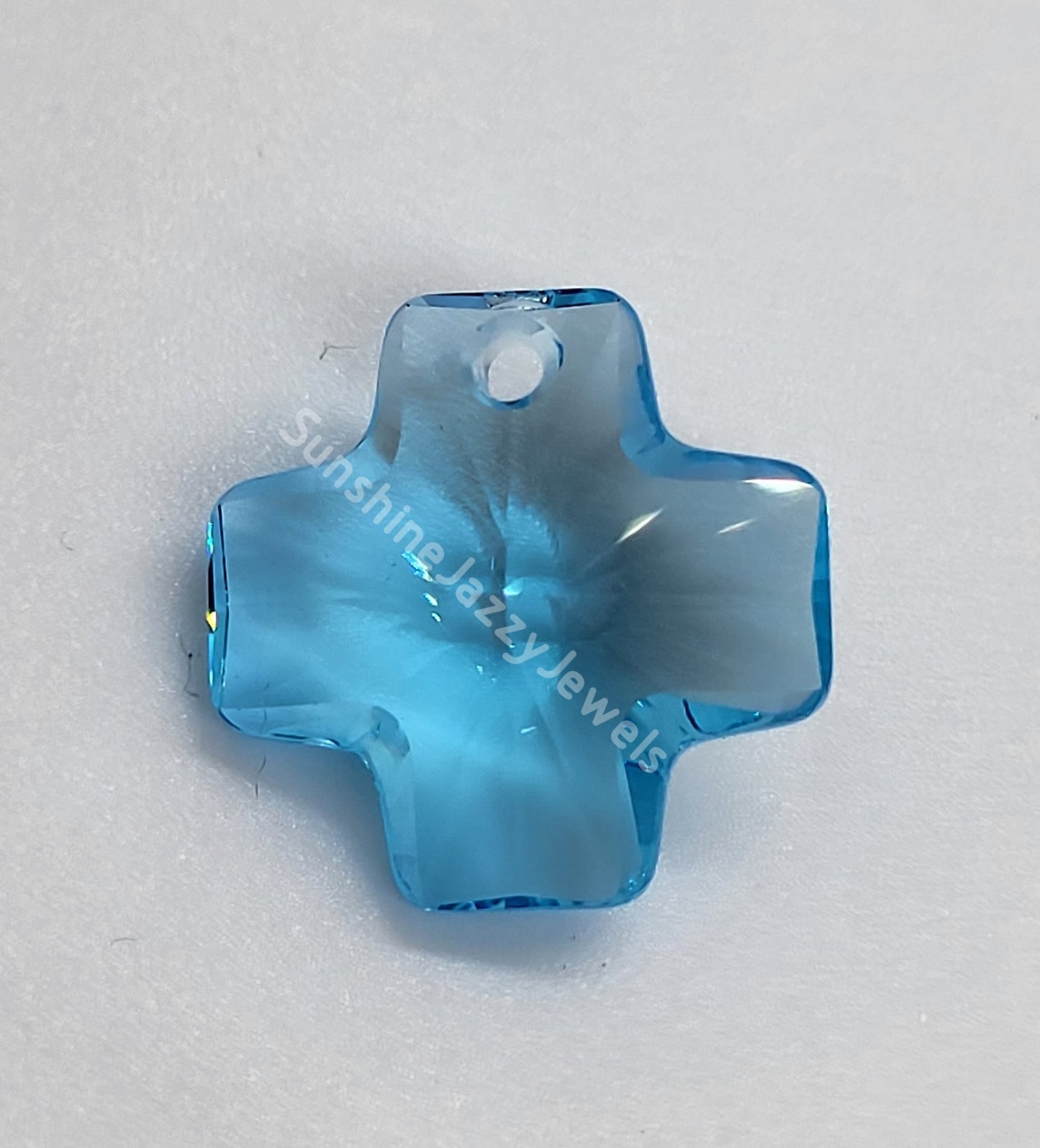 #6866 - Swarovski Crystal 20mm Chunky Cross Pendant