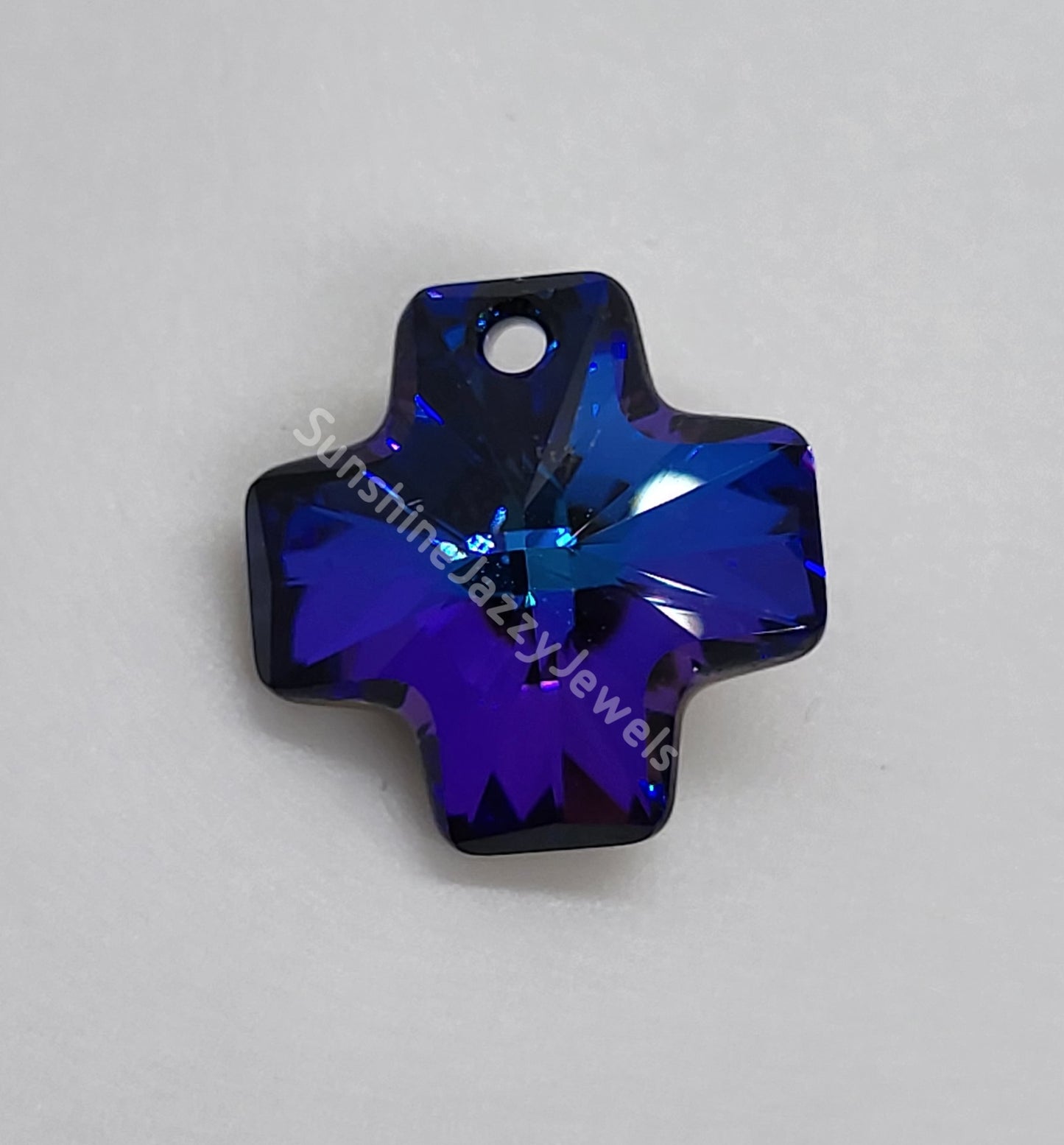 #6866 - Swarovski Crystal 20mm Chunky Cross Pendant