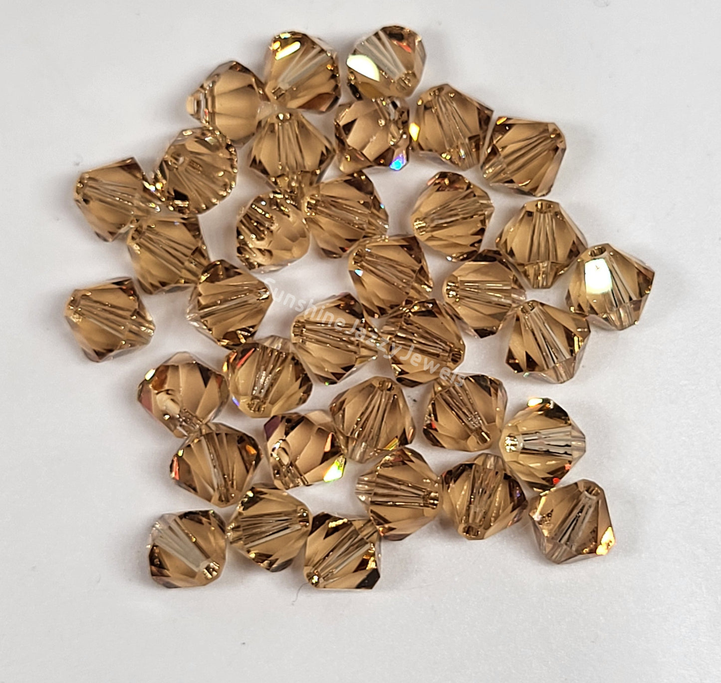 #5328 - Swarovski Crystal 5mm Bicone Beads