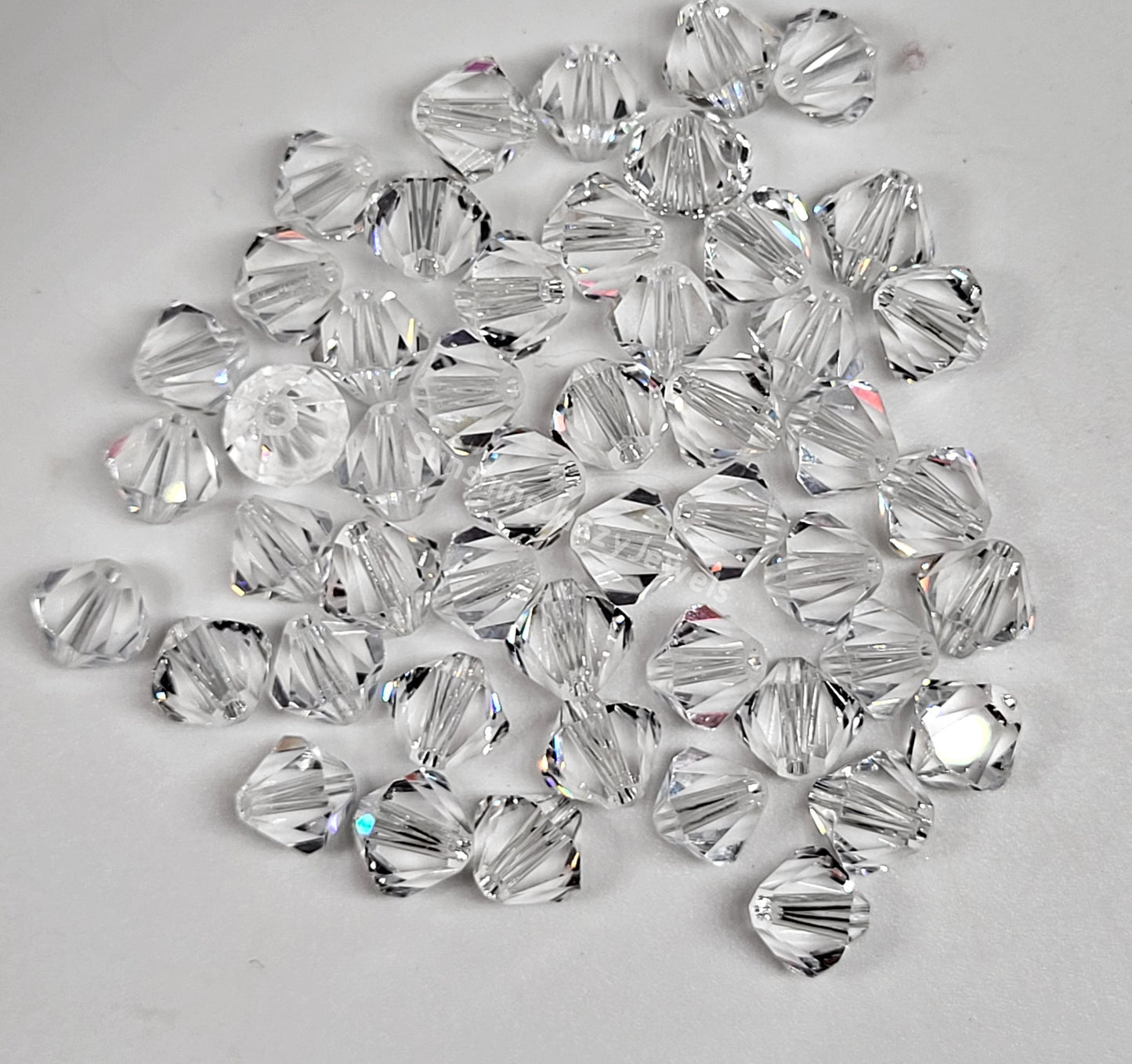 #5328 - Swarovski Crystal 5mm Bicone Beads; Classic Colors