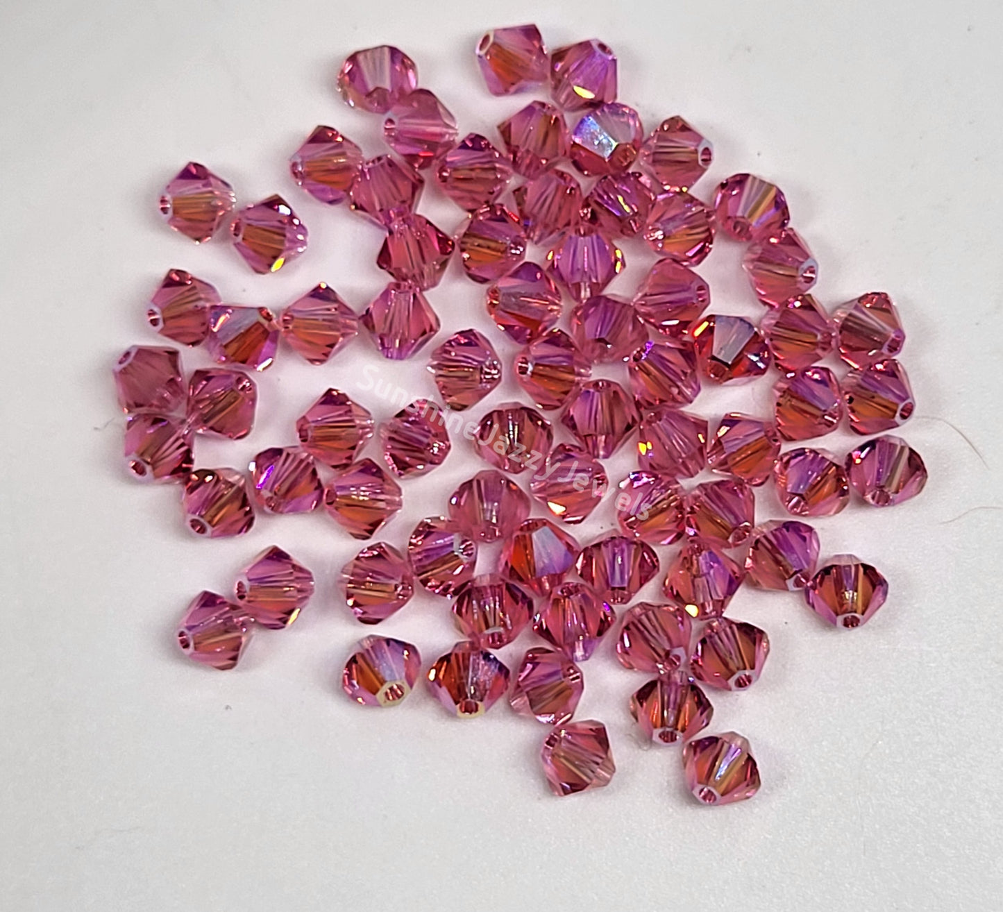 #5328 - Swarovski Crystal Shimmer 2X Bicones Beads