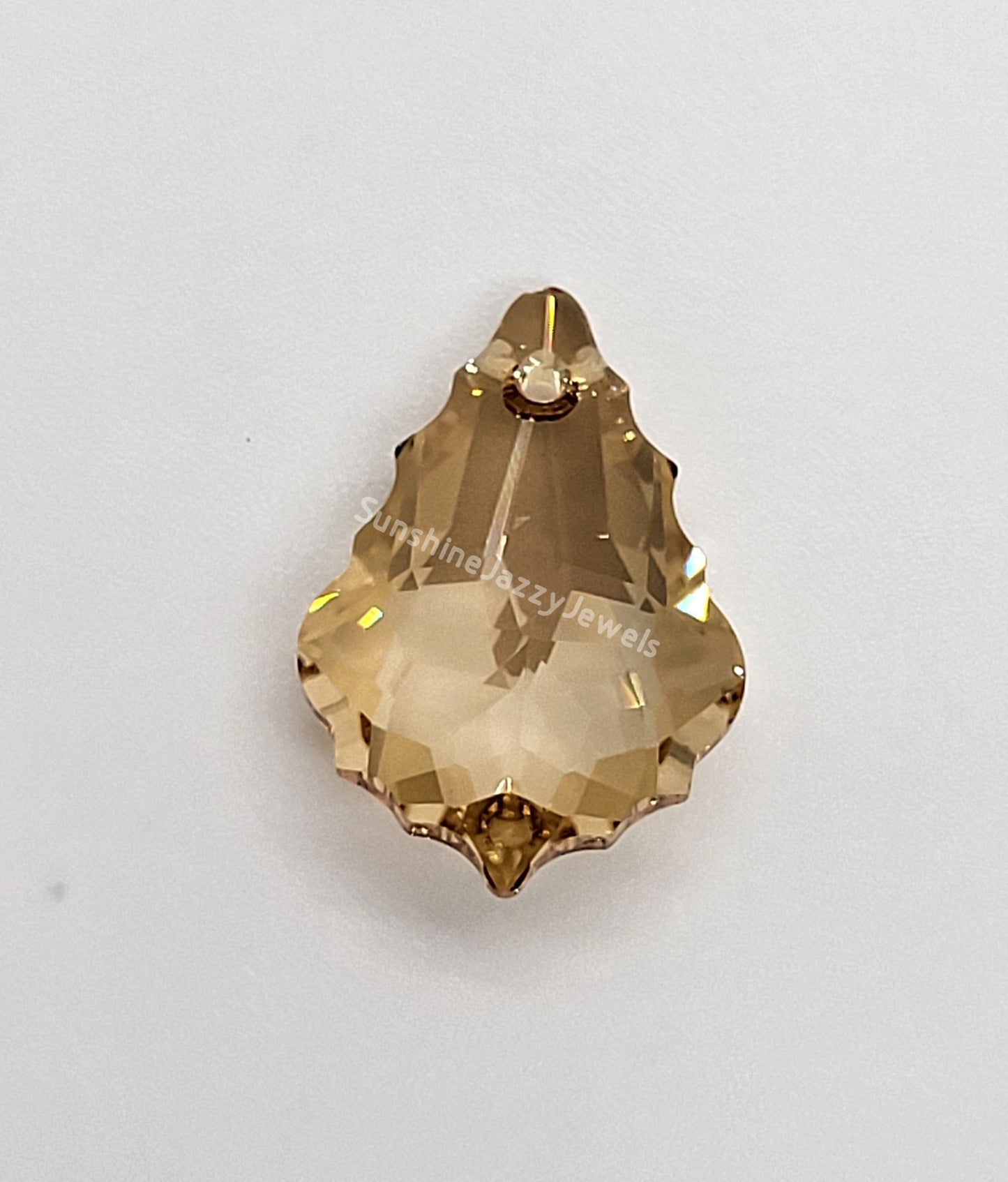 #6090 - Swarovski Crystal Baroque Pendant