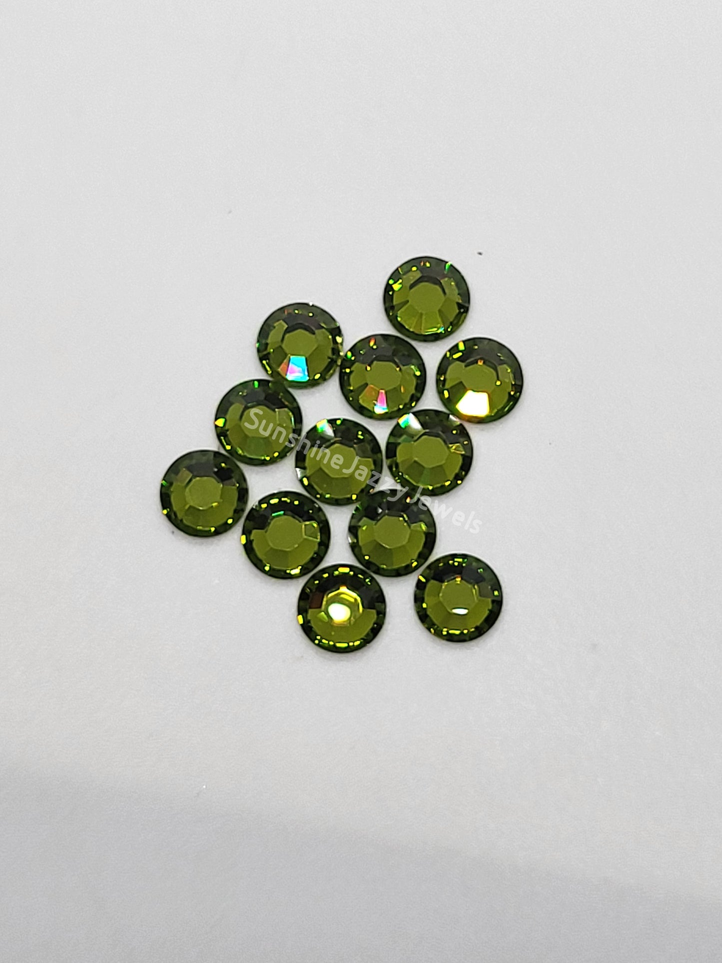 #2028 - Swarovski Crystal ss34 Flatback Round Rhinestones; 7mm