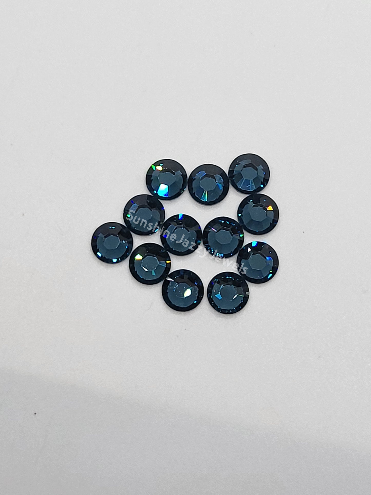 #2028 - Swarovski Crystal ss34 Flatback Round Rhinestones; 7mm