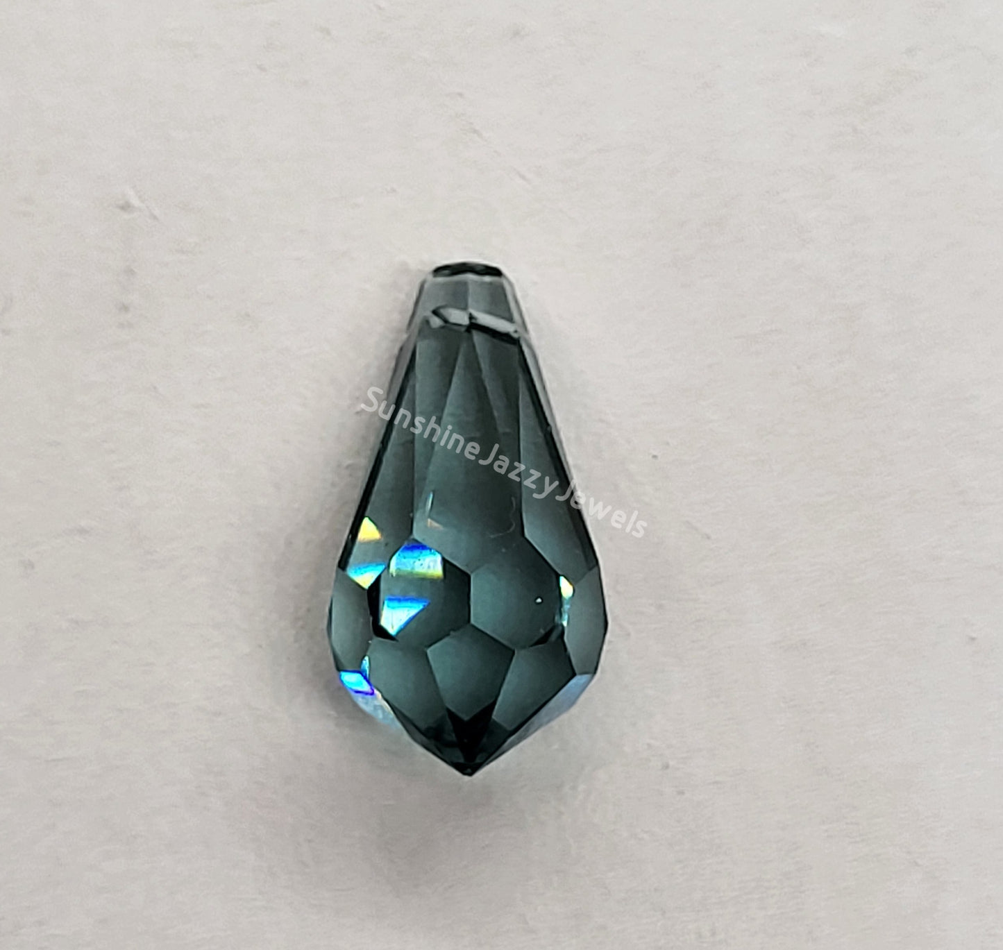#6000 - Swarovski Crystal 22mm Teardrop Pendant; Top Drilled