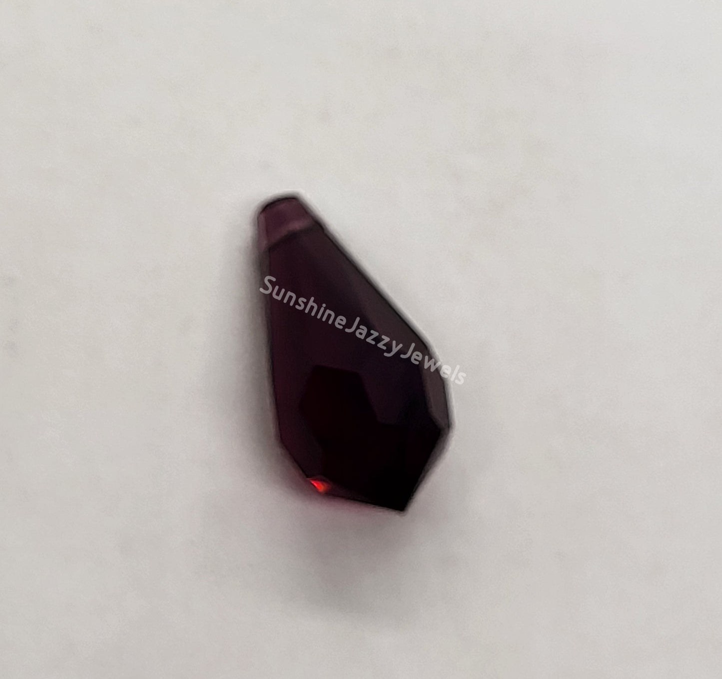 #6000 - Swarovski Crystal 22mm Teardrop Pendant; Top Drilled