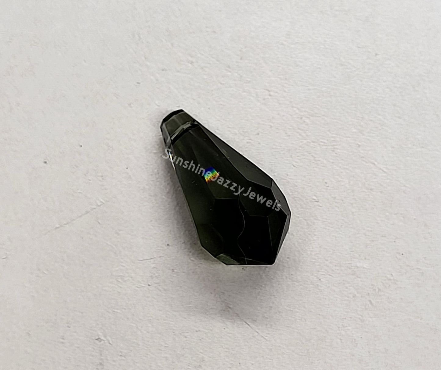 #6000 - Swarovski Crystal 22mm Teardrop Pendant; Top Drilled
