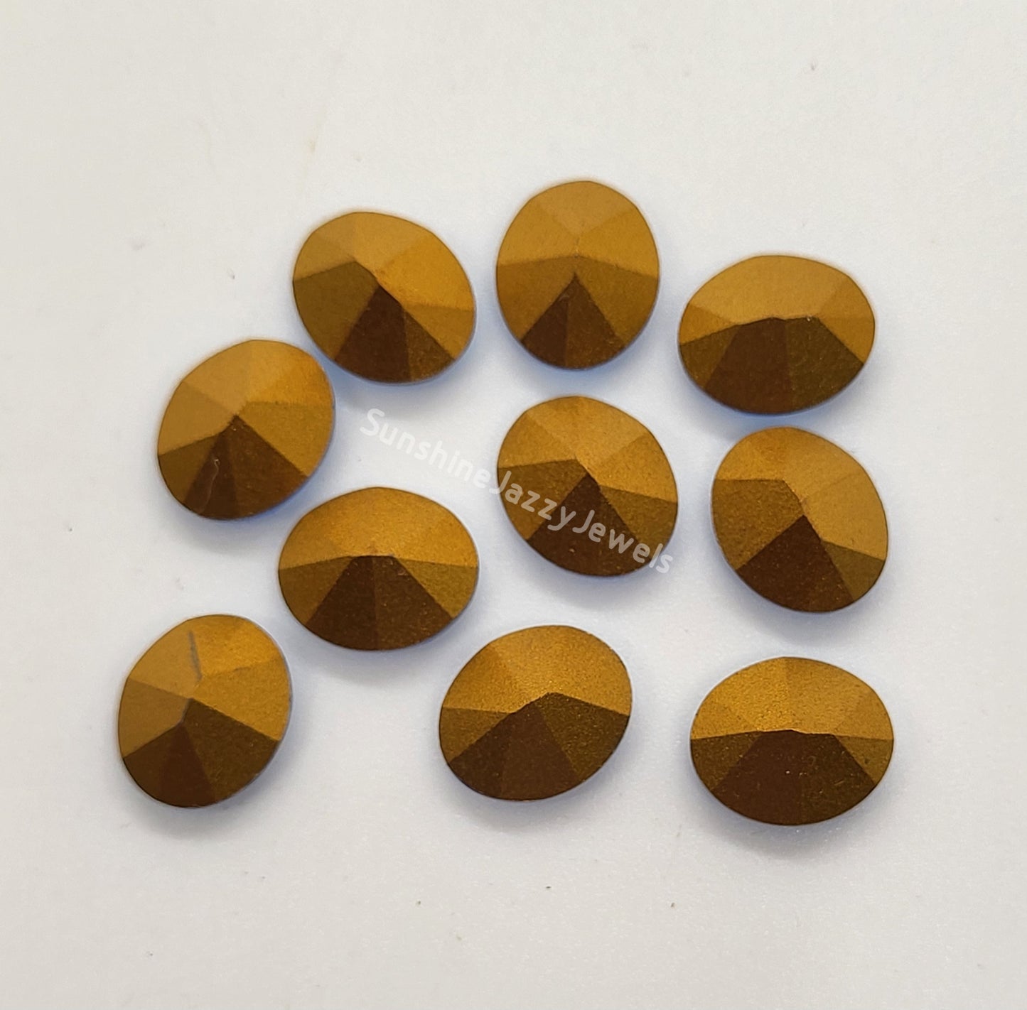 #4100 - Factory Pack Swarovski Crystal 12x10mm Oval Fancy Stones