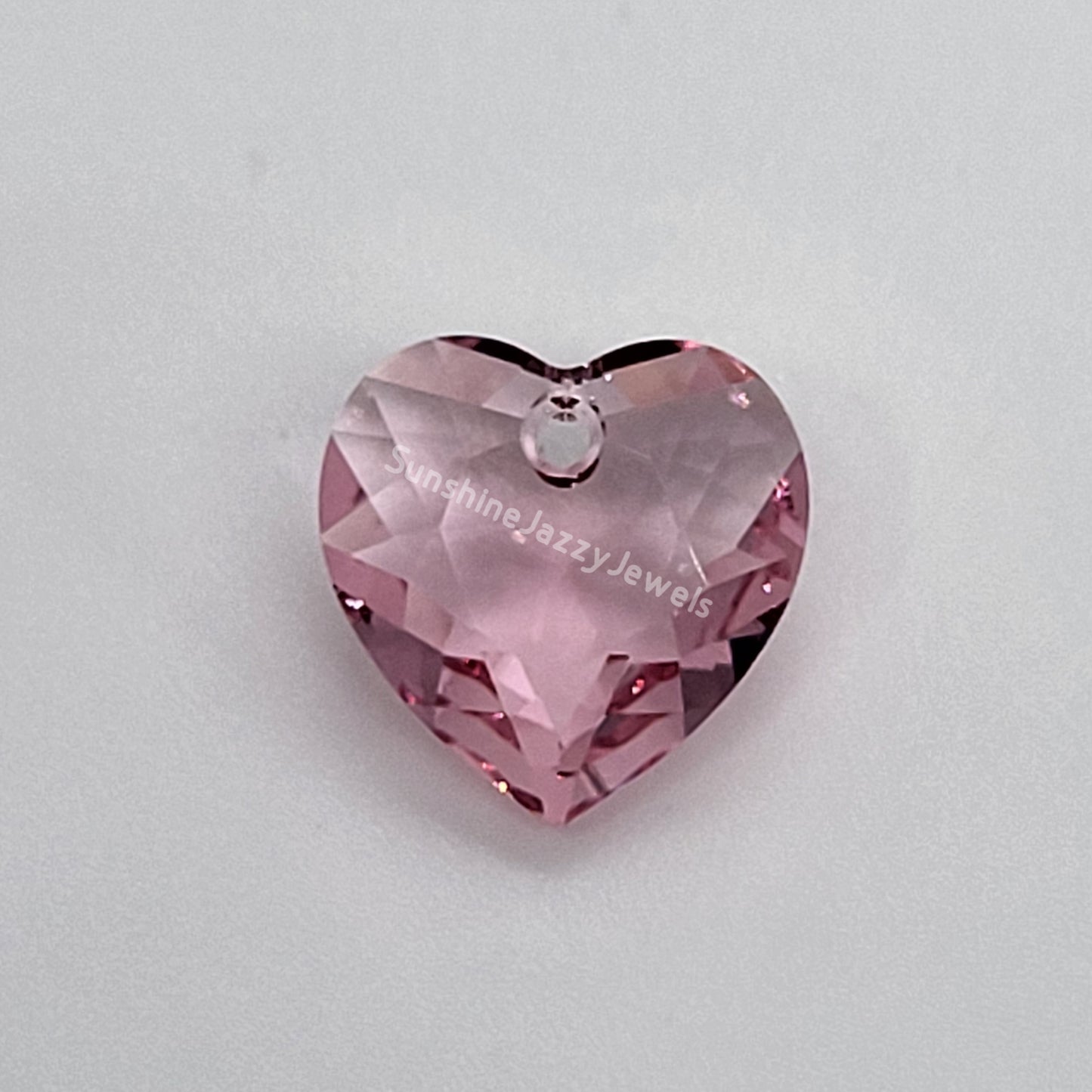 #6432 - Swarovski Crystal Heart Cut Pendants