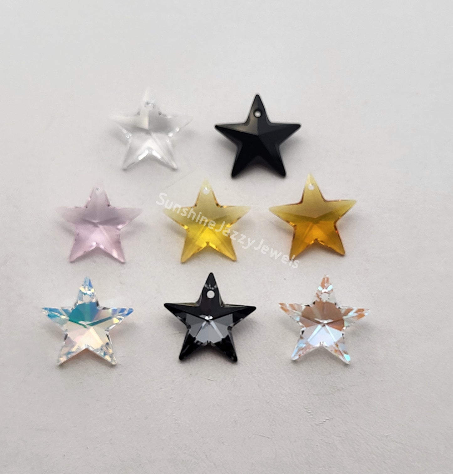 #6714 - Swarovski Crystal 20mm Star Pendant