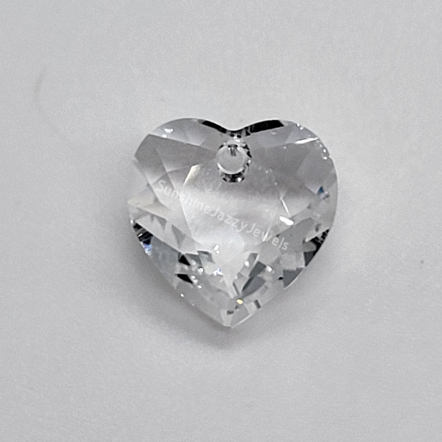 #6432 - Swarovski Crystal Heart Cut Pendants