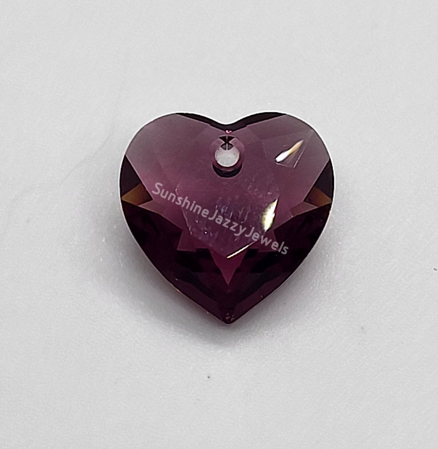 #6432 - Swarovski Crystal Heart Cut Pendants