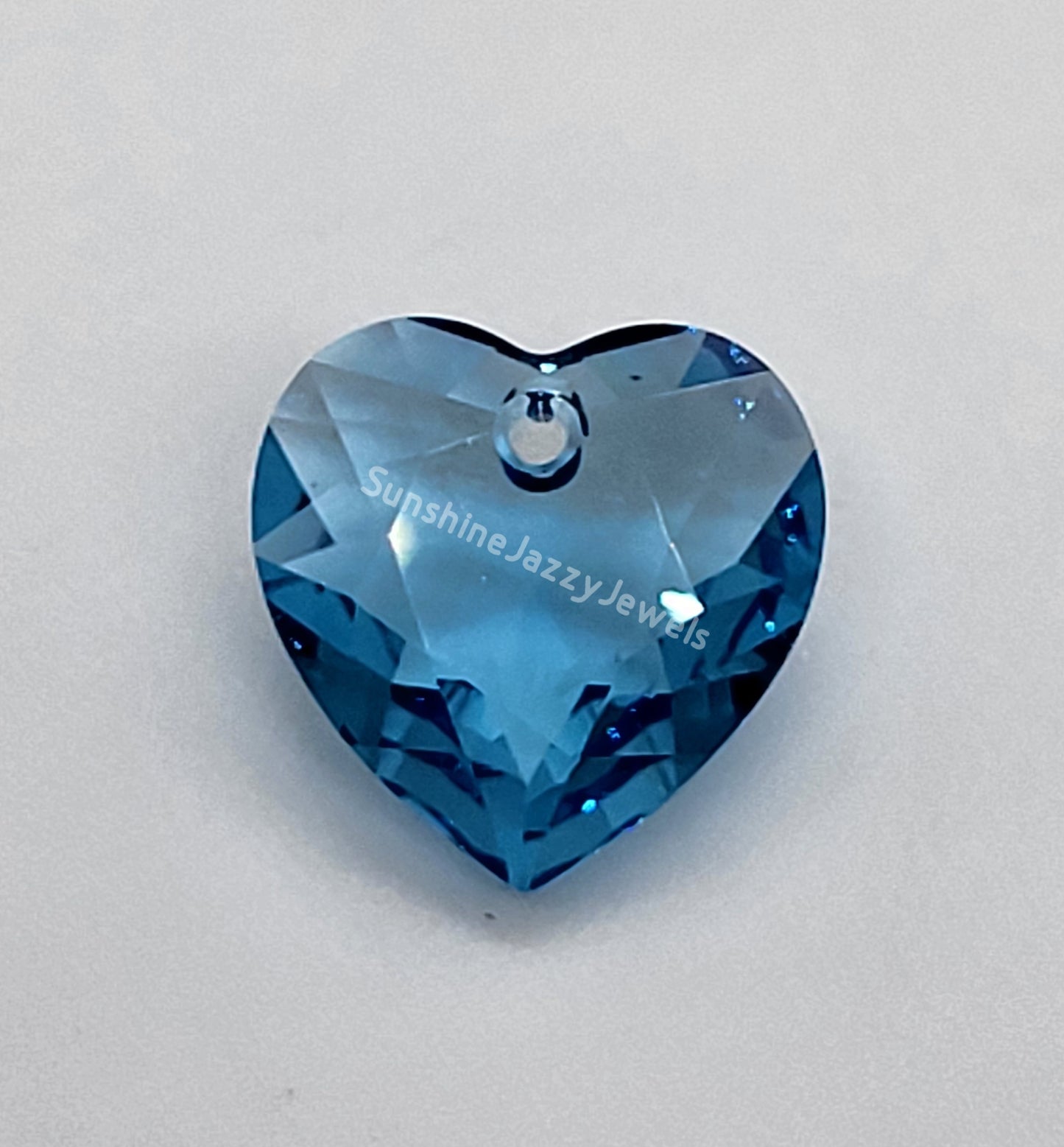 #6432 - Swarovski Crystal Heart Cut Pendants
