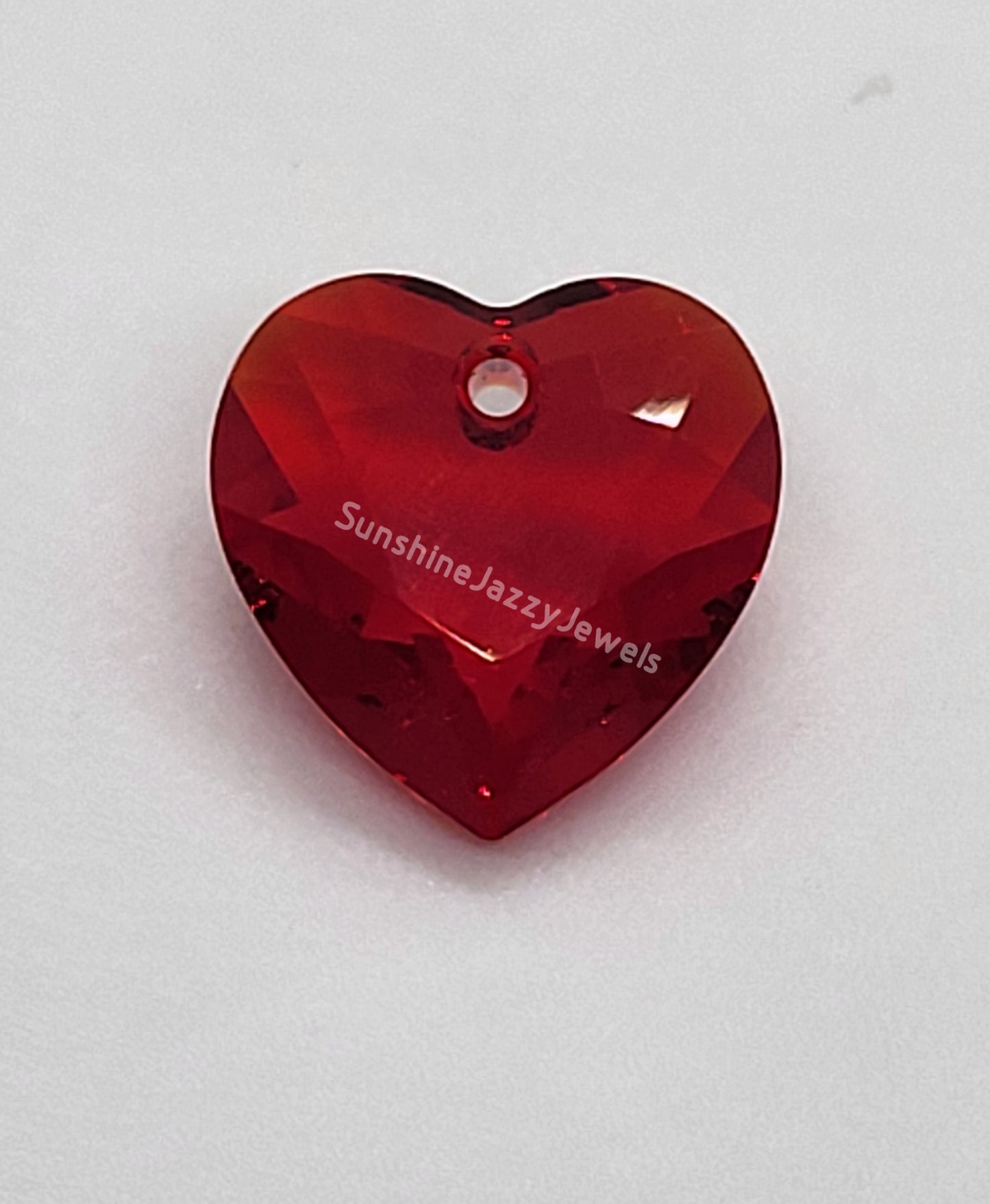 #6432 - Swarovski Crystal Heart Cut Pendants