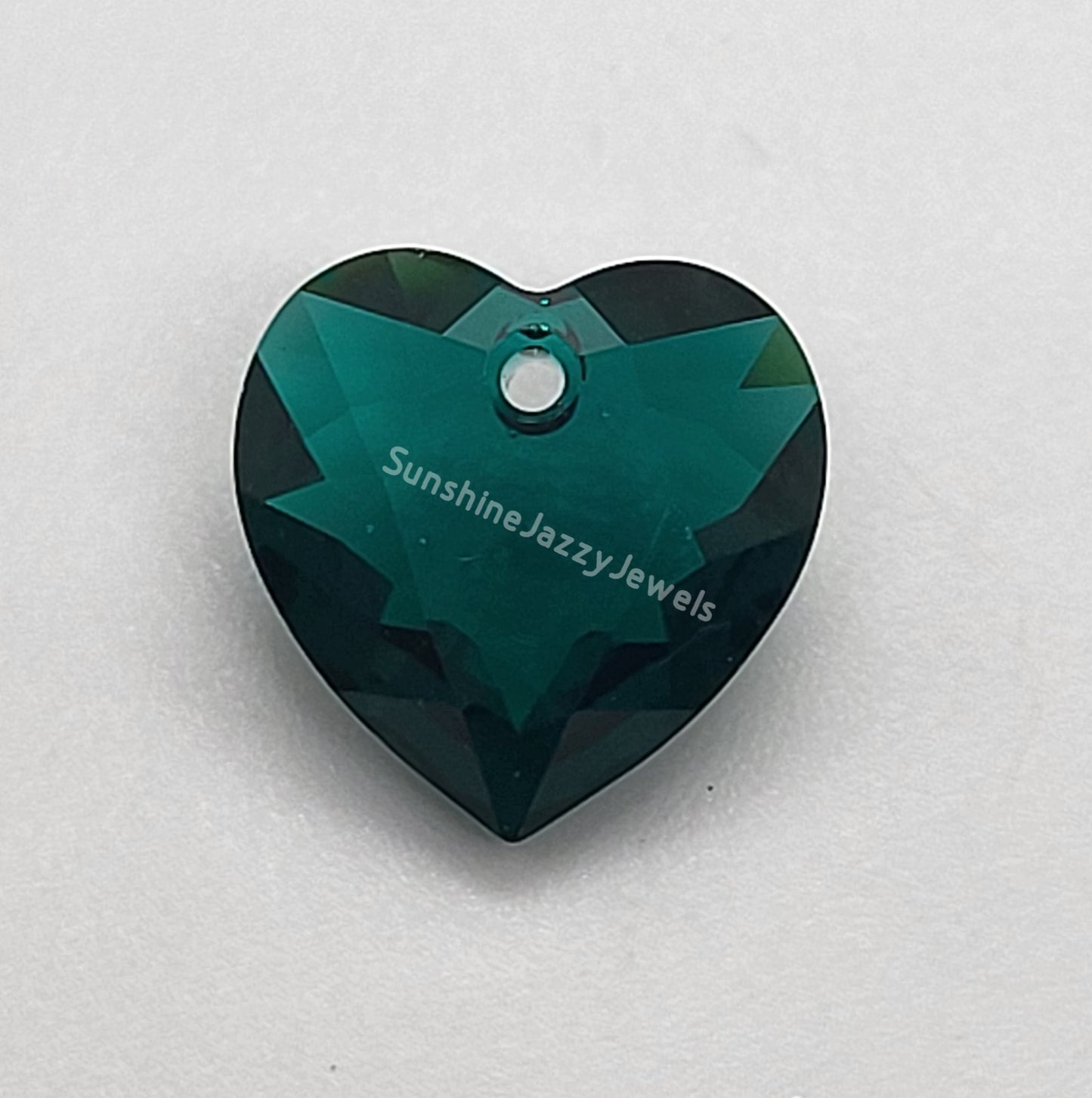 #6432 - Swarovski Crystal Heart Cut Pendants