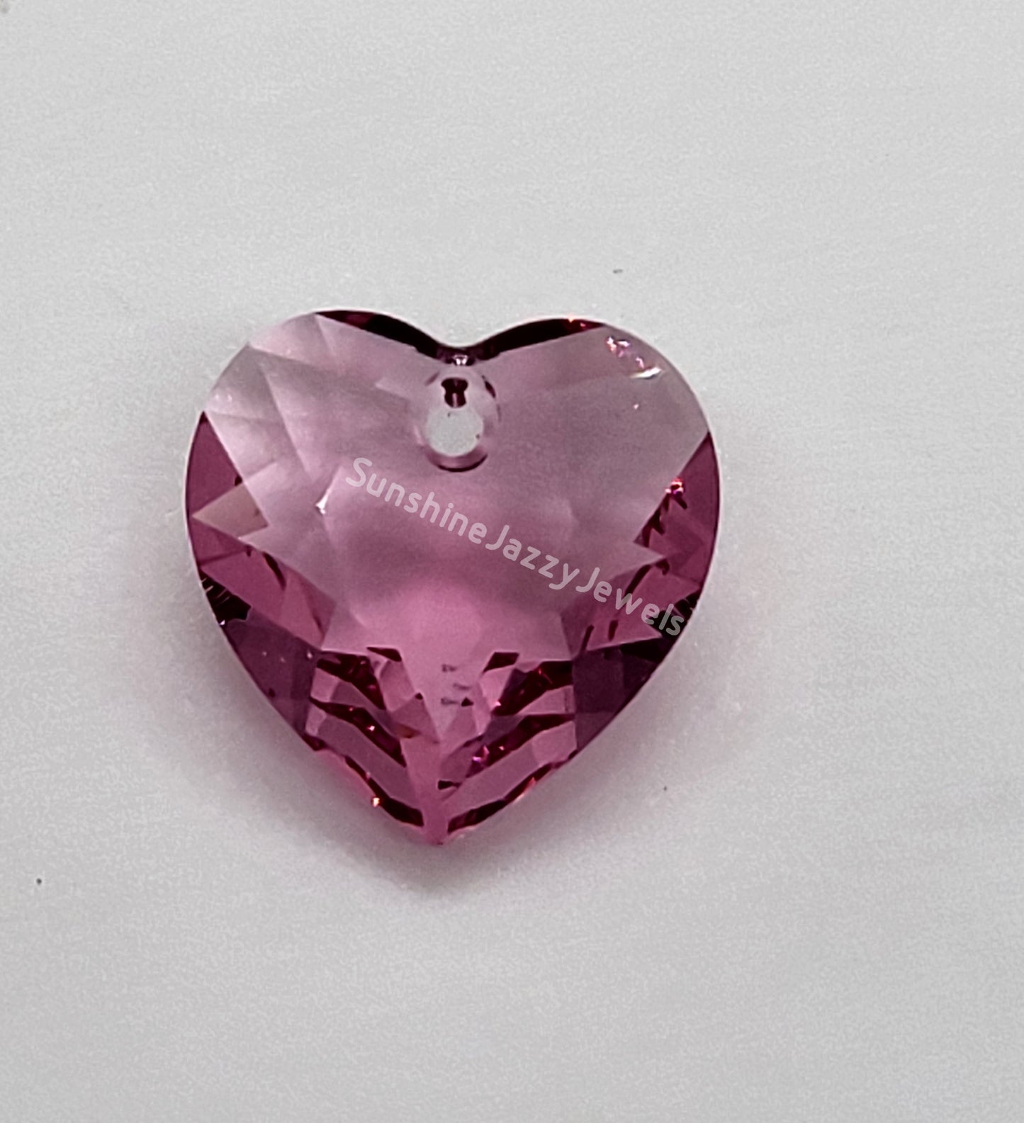 #6432 - Swarovski Crystal Heart Cut Pendants