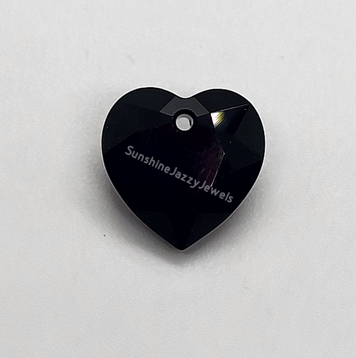 #6432 - Swarovski Crystal Heart Cut Pendants