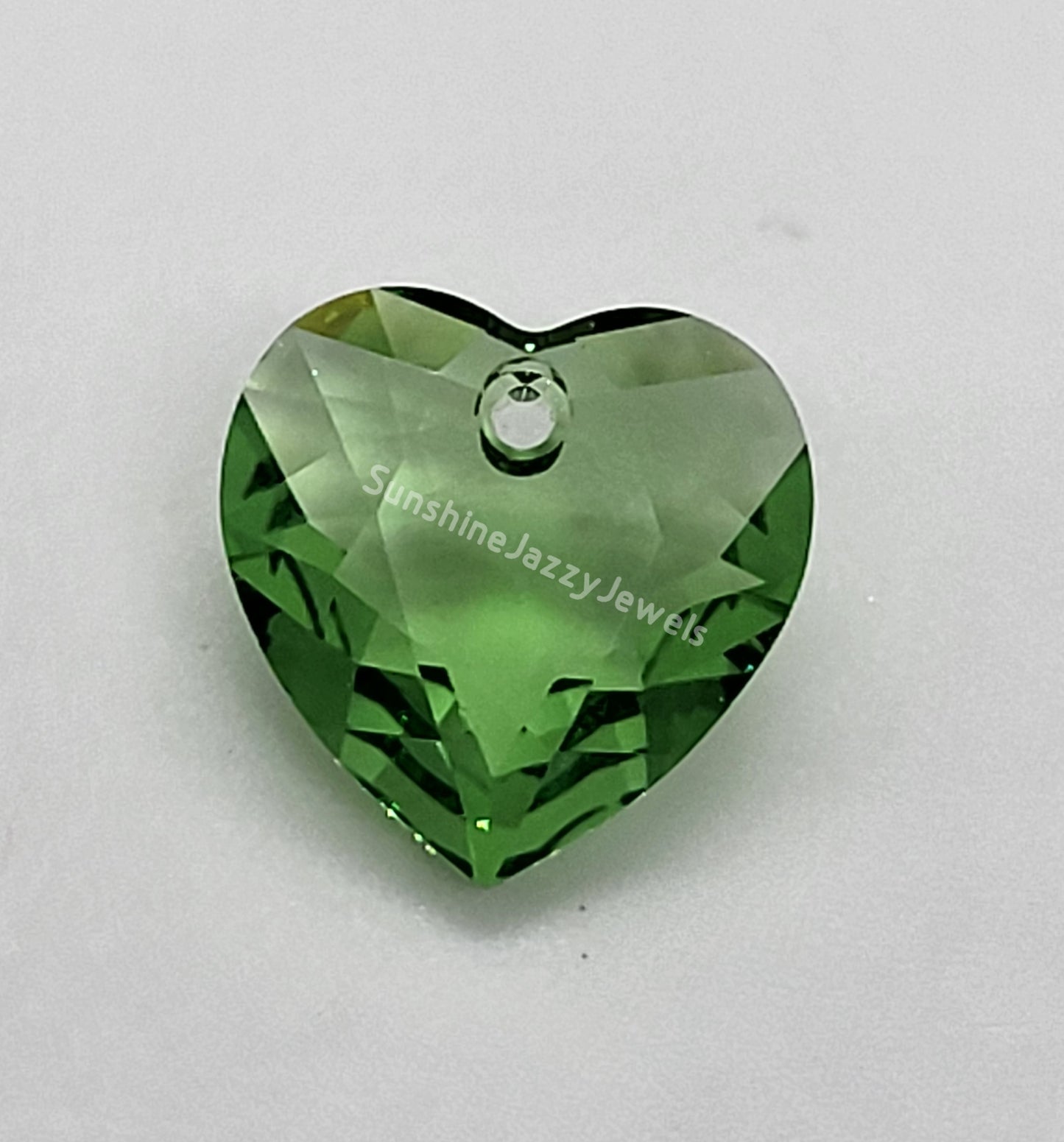#6432 - Swarovski Crystal Heart Cut Pendants