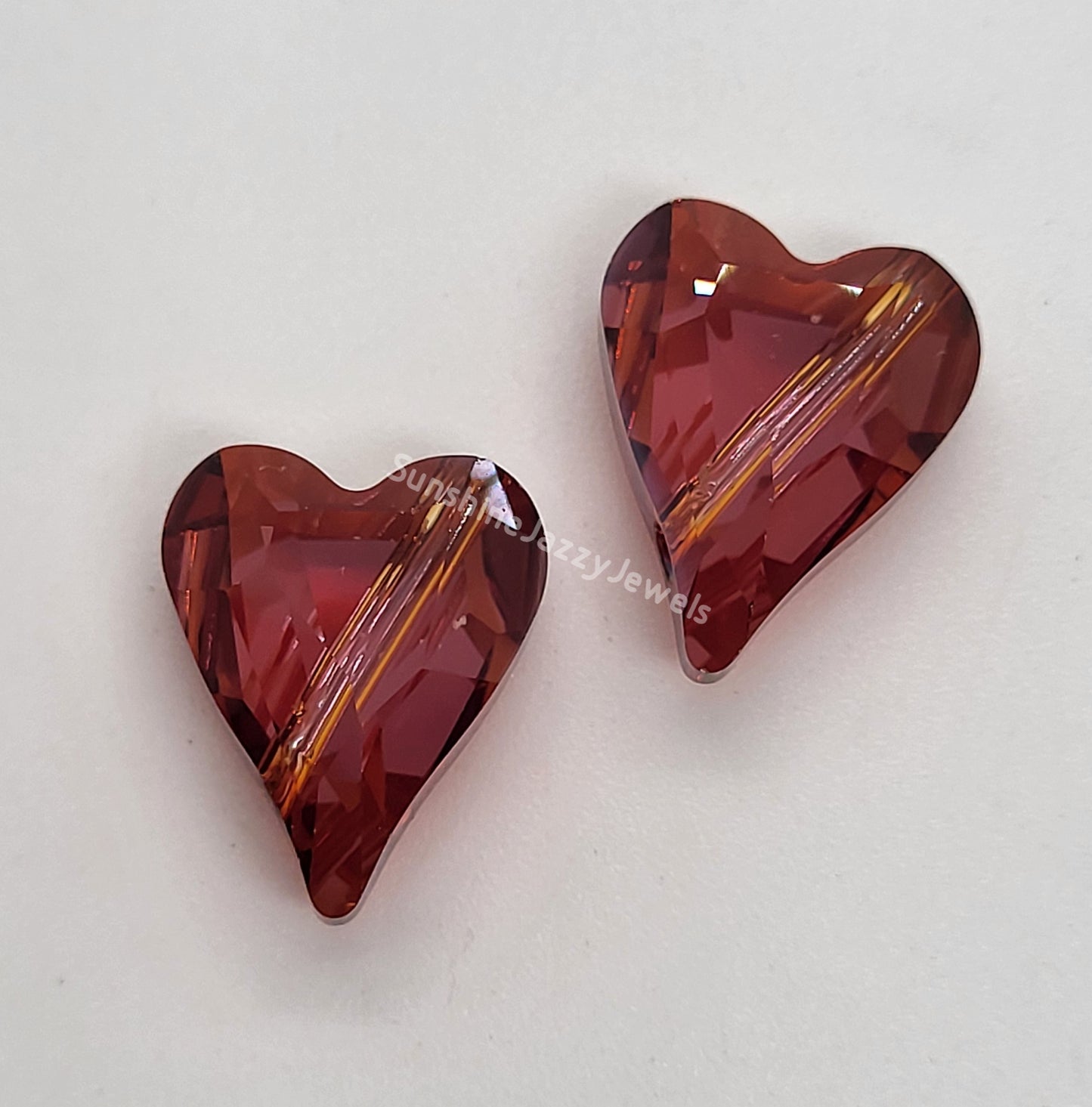 #5743 - Swarovski Crystal Wild Heart Beads; 2 Sizes; Many Colors