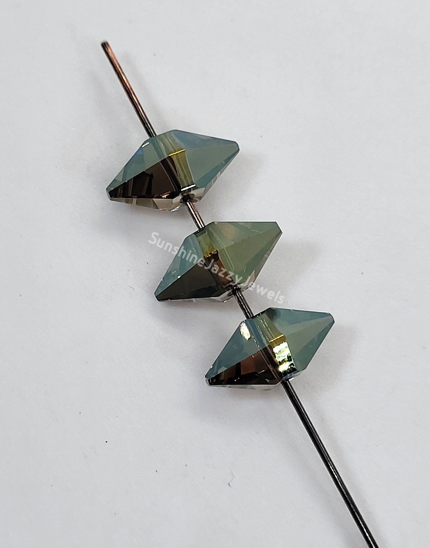 #5747 - Swarovski Crystal 12x6mm Double Spike Beads